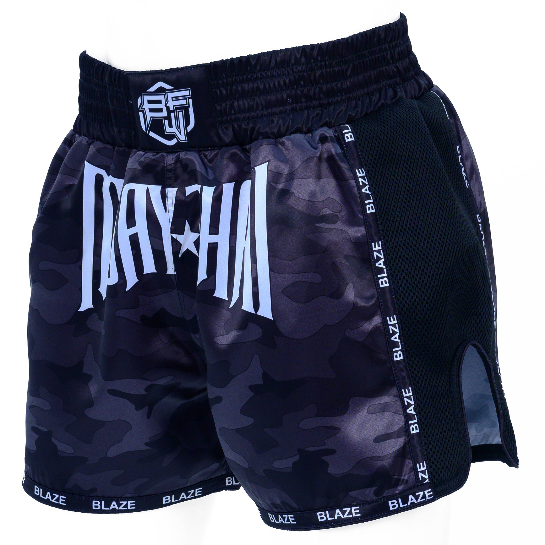 Customized Muay Thai short kick boxing short muay thai trunks sublimation muay thai shorts - view 3