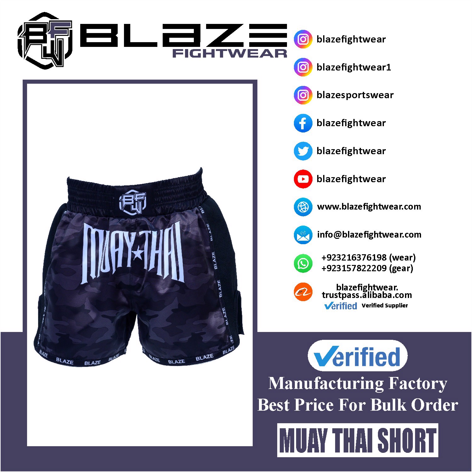Customized Muay Thai short kick boxing short muay thai trunks sublimation muay thai shorts - view 9