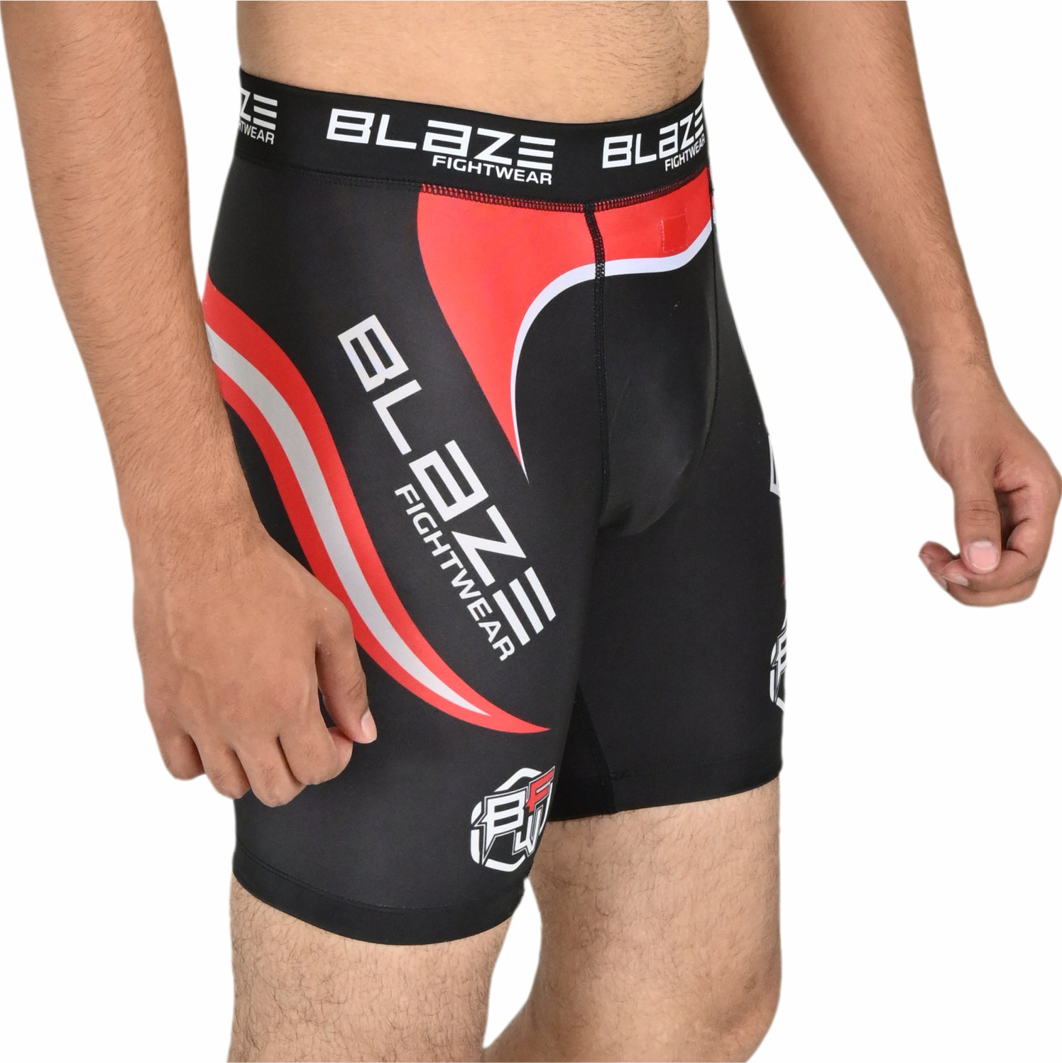 custom sublimation compression short running bjj workout short training and athlete compressinshort - view 4