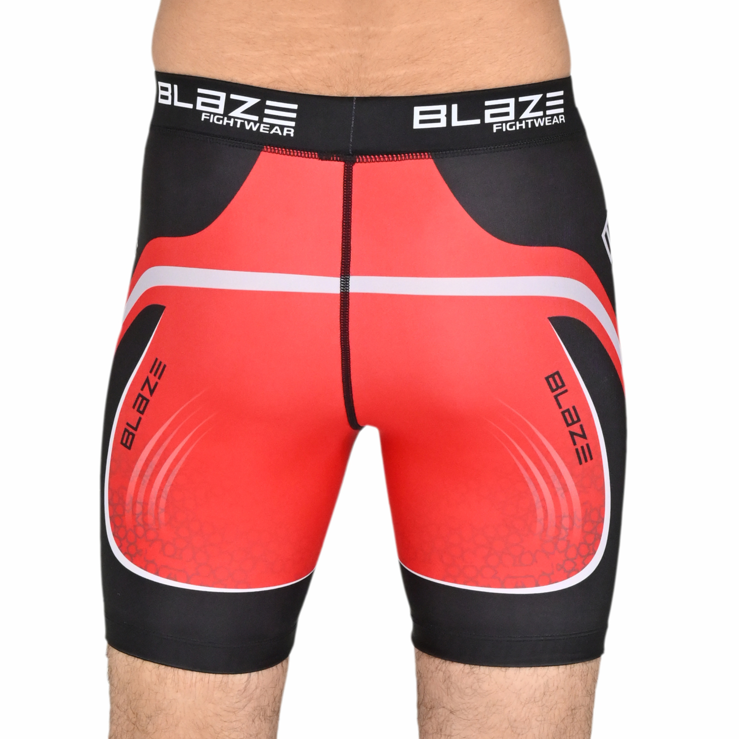 custom sublimation compression short running bjj workout short training and athlete compressinshort - view 5