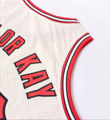 High Quality Custom Made Printed Design With Your Custom Name & Number Basketball Jersey - view 3