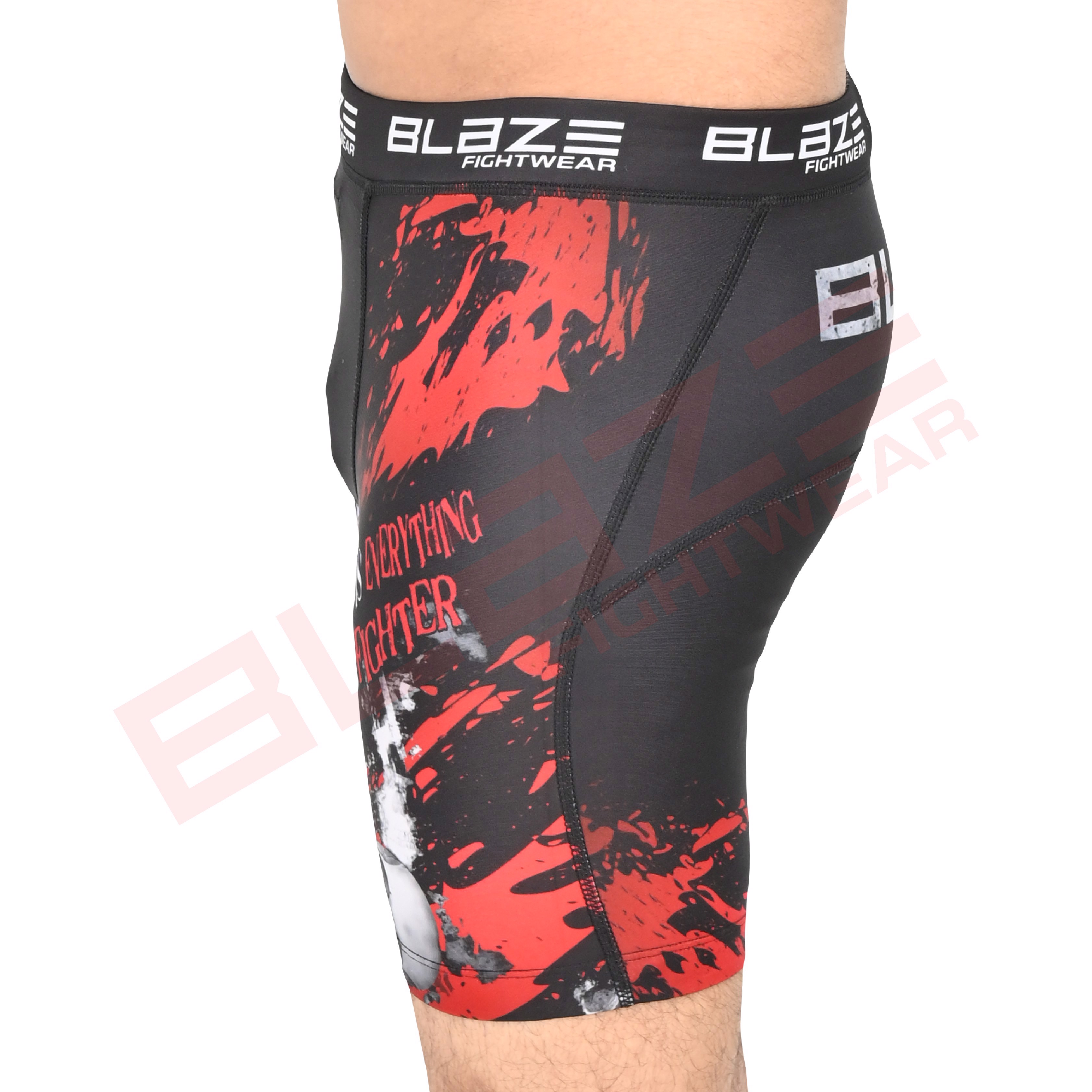 New custom sublimation compression short running bjj workout short training nogi compression short