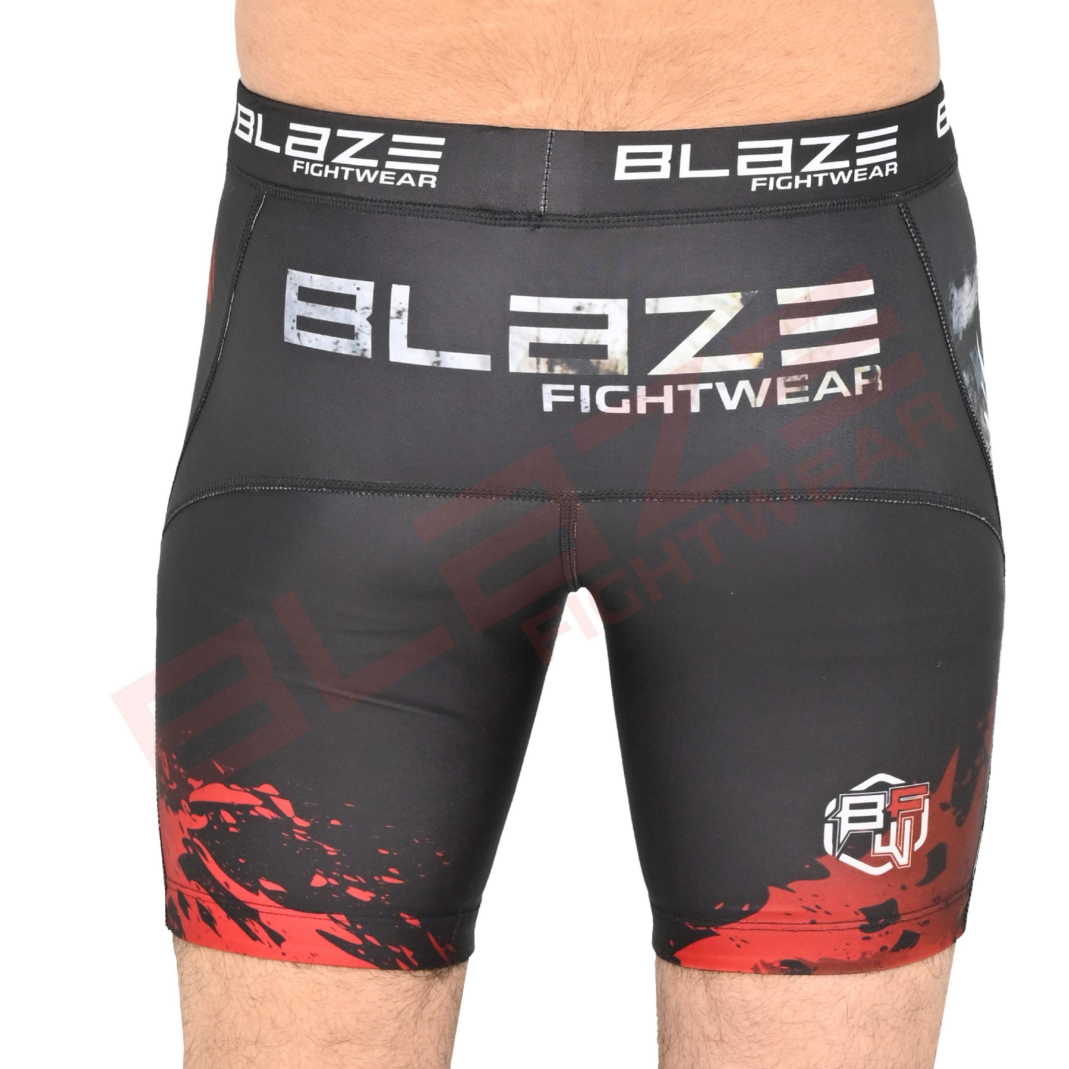 New custom sublimation compression short running bjj workout short training nogi compression short - view 8