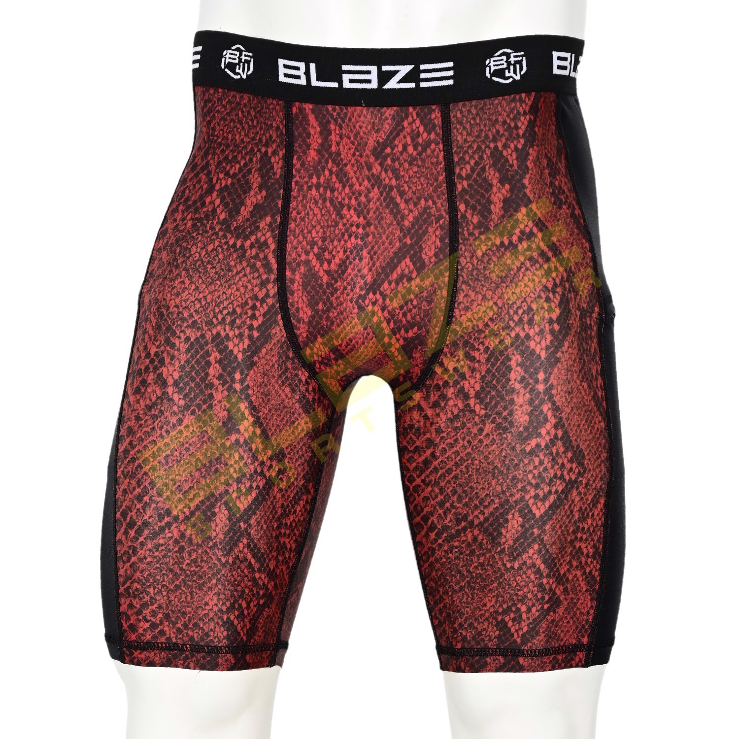 New custom sublimation compression short running bjj workout , training athlete compression short - view 5