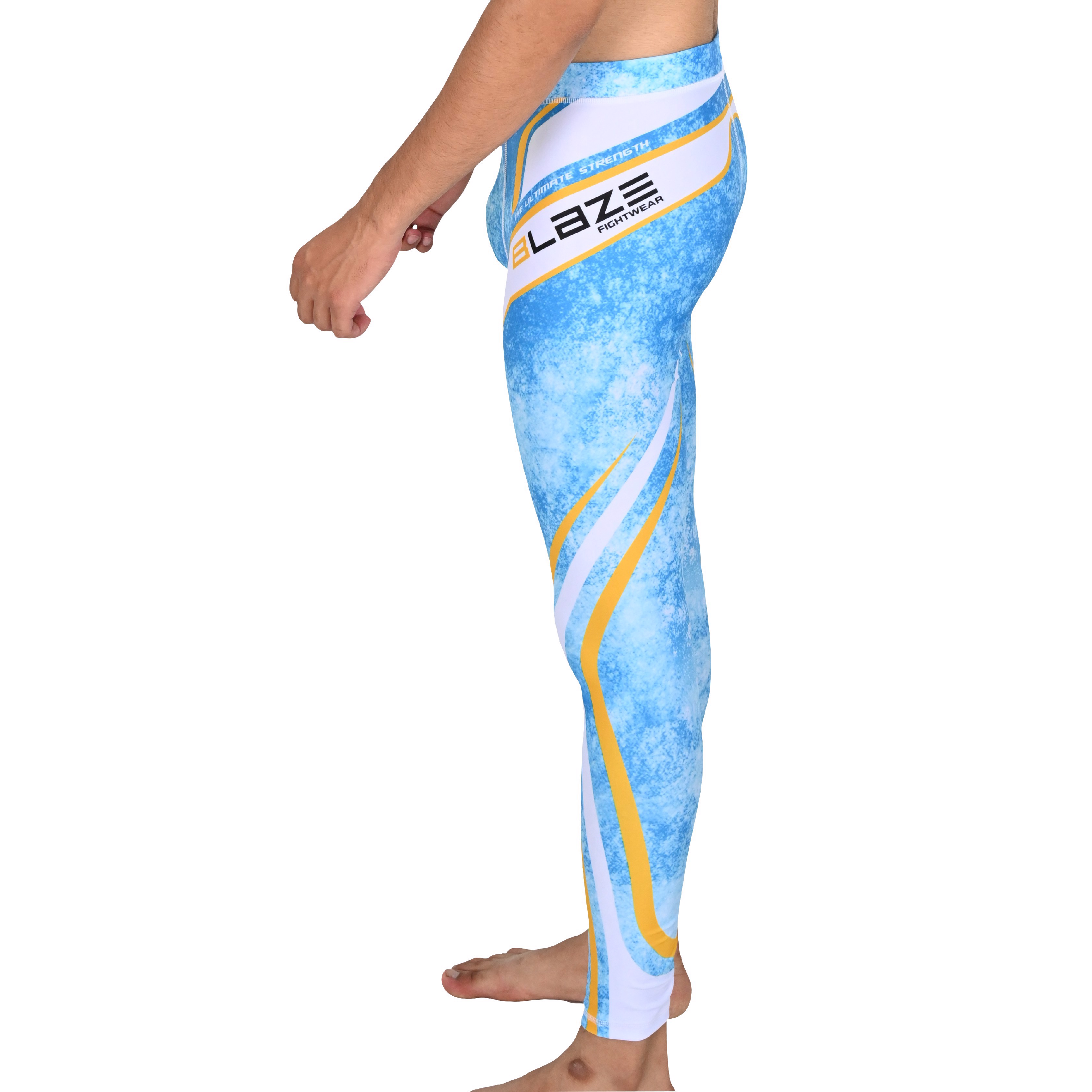 Custom men tights running pant athelete leggings lightweight breathable compression pant fitness - view 2