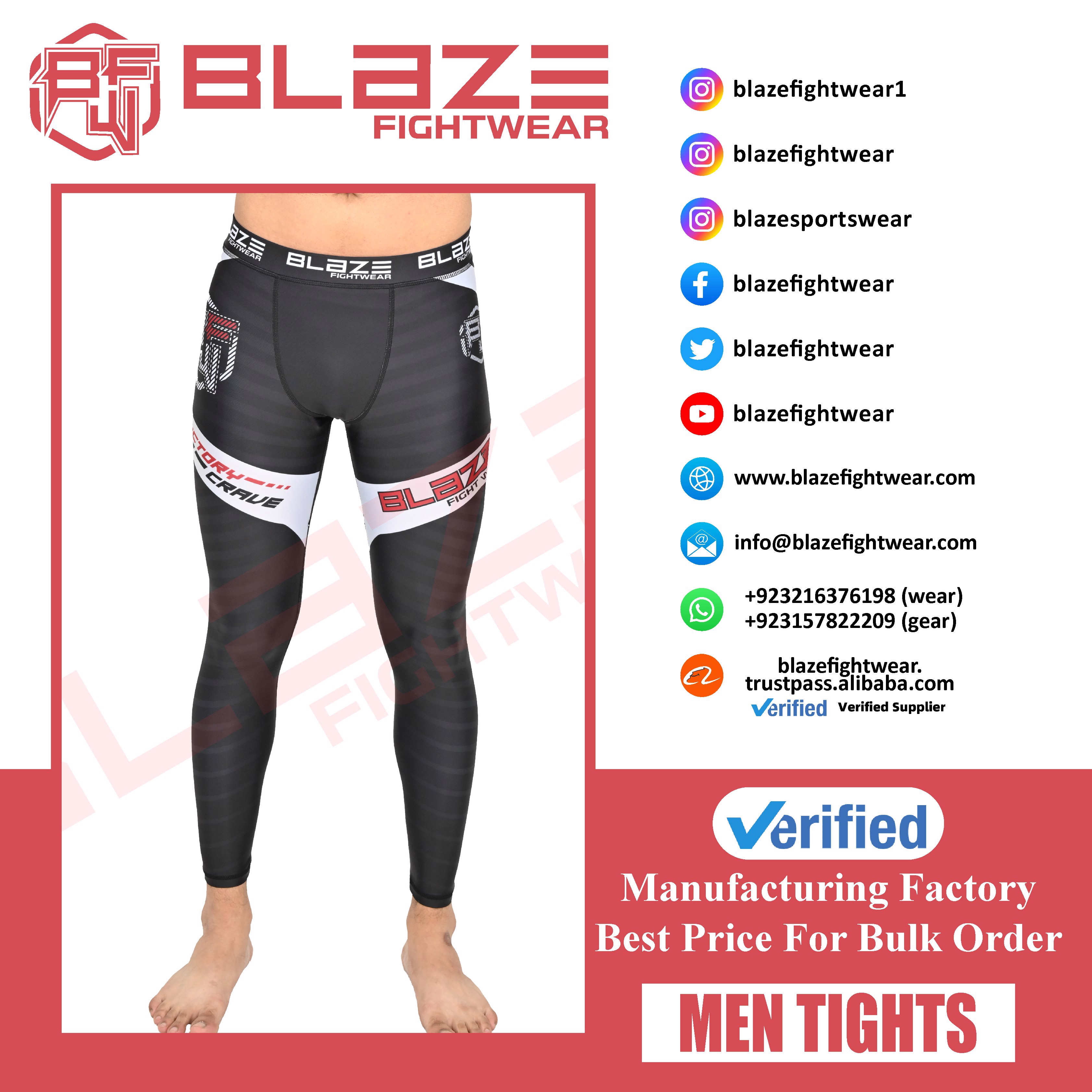 Custom design men tights running pant  leggings light weight breathable compression pant fitness - view 5