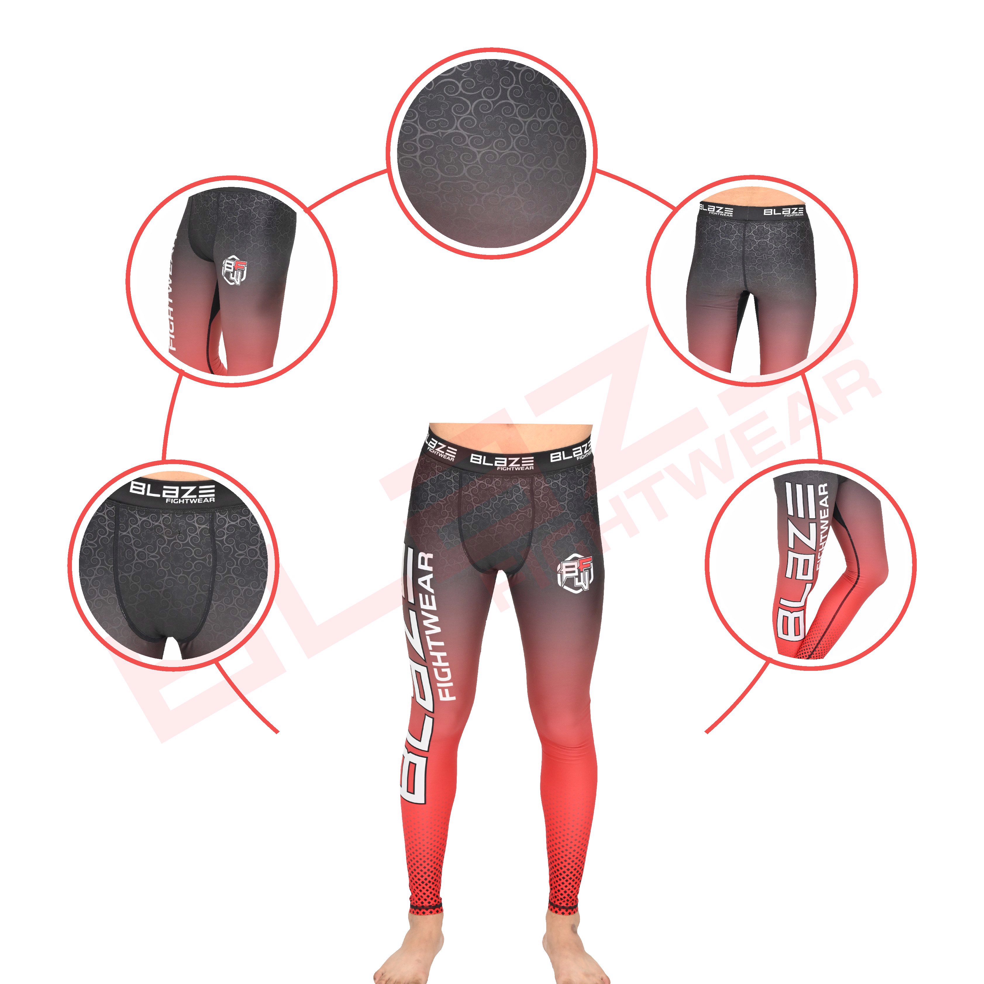wholesale men tights running pant athelete light weight breathable compression pant fitness leggings - view 7