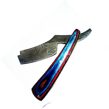 Professional Damascus Edge Barber Styling Razor Haircutting Styling Premium Stainless Steel Blades