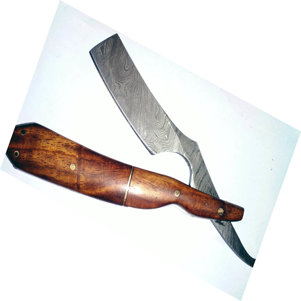 Professional Damascus Edge Barber Styling Razor Haircutting Styling Premium Stainless Steel Blades - view 3