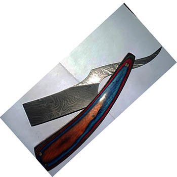 Professional Damascus Edge Barber Styling Razor Haircutting Styling Premium Stainless Steel Blades - view 5
