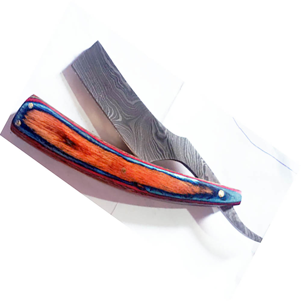 Professional Damascus Edge Barber Styling Razor Haircutting Styling Premium Stainless Steel Blades - view 2