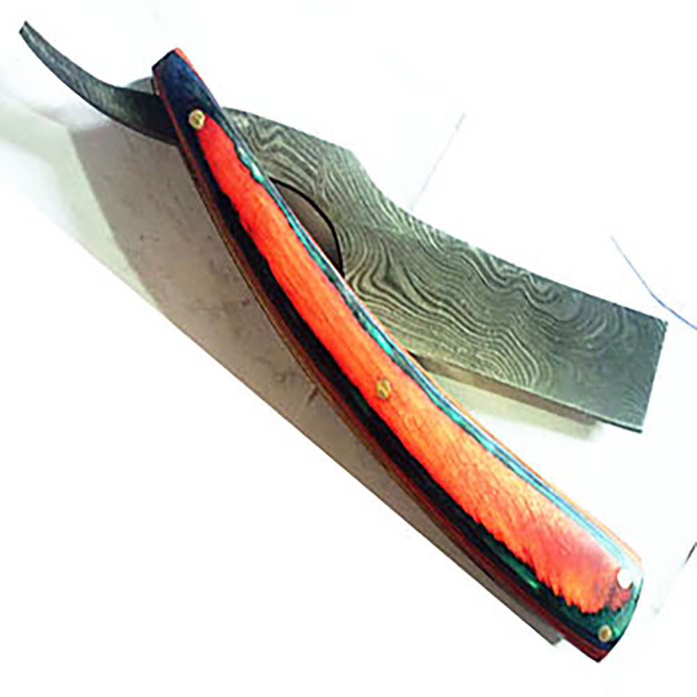 Professional Damascus Edge Barber Styling Razor Haircutting Styling Premium Stainless Steel Blades - view 6