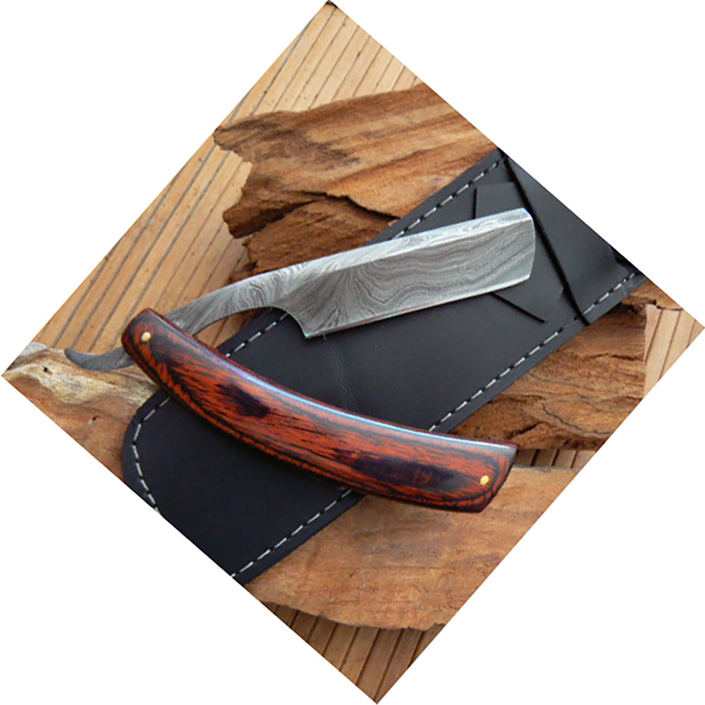Professional Damascus Edge Barber Styling Razor Haircutting Styling Premium Stainless Steel Blades - view 2
