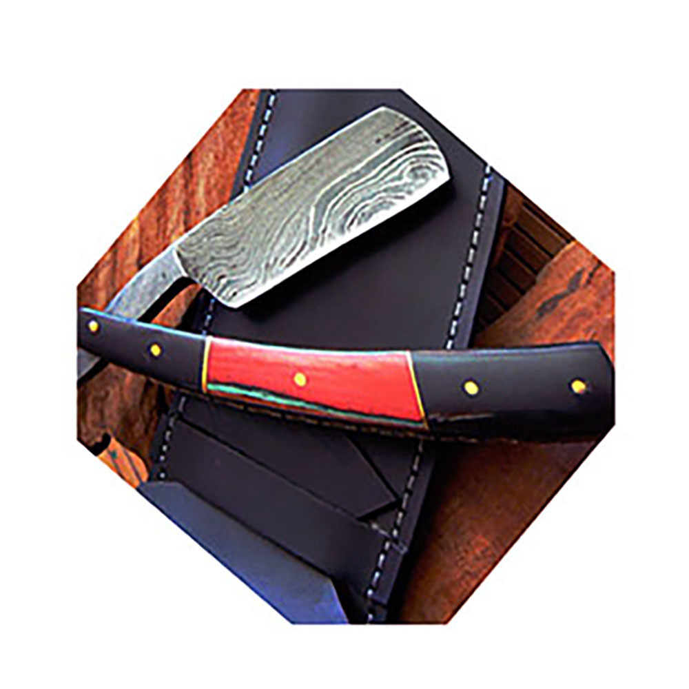 Professional Damascus Edge Barber Styling Razor Haircutting Styling Premium Stainless Steel Blades - view 5