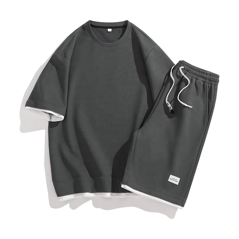 Casual Short Sleeve t shirt Custom Logo Plain Shirt t For Men and women Blank Mens Summer Tracksuit - view 3