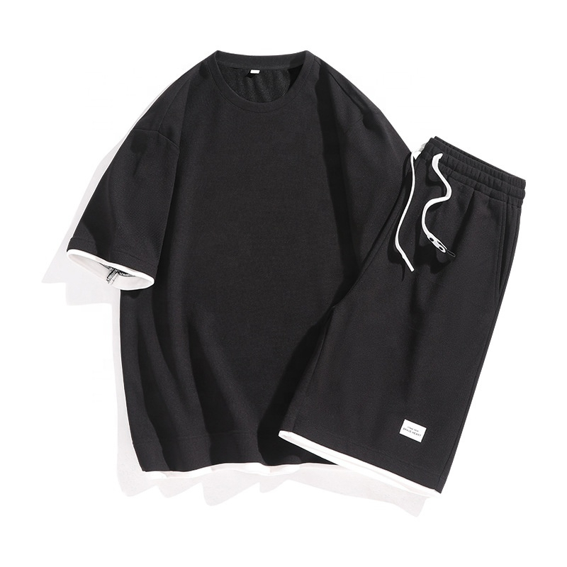 Casual Short Sleeve t shirt Custom Logo Plain Shirt t For Men and women Blank Mens Summer Tracksuit - view 4