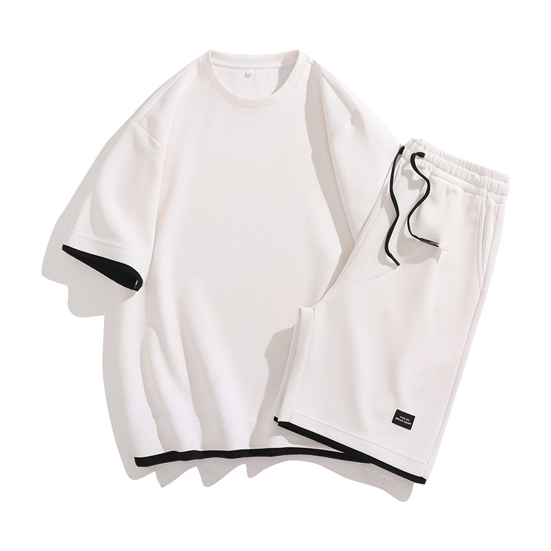 Casual Short Sleeve t shirt Custom Logo Plain Shirt t For Men and women Blank Mens Summer Tracksuit - view 7
