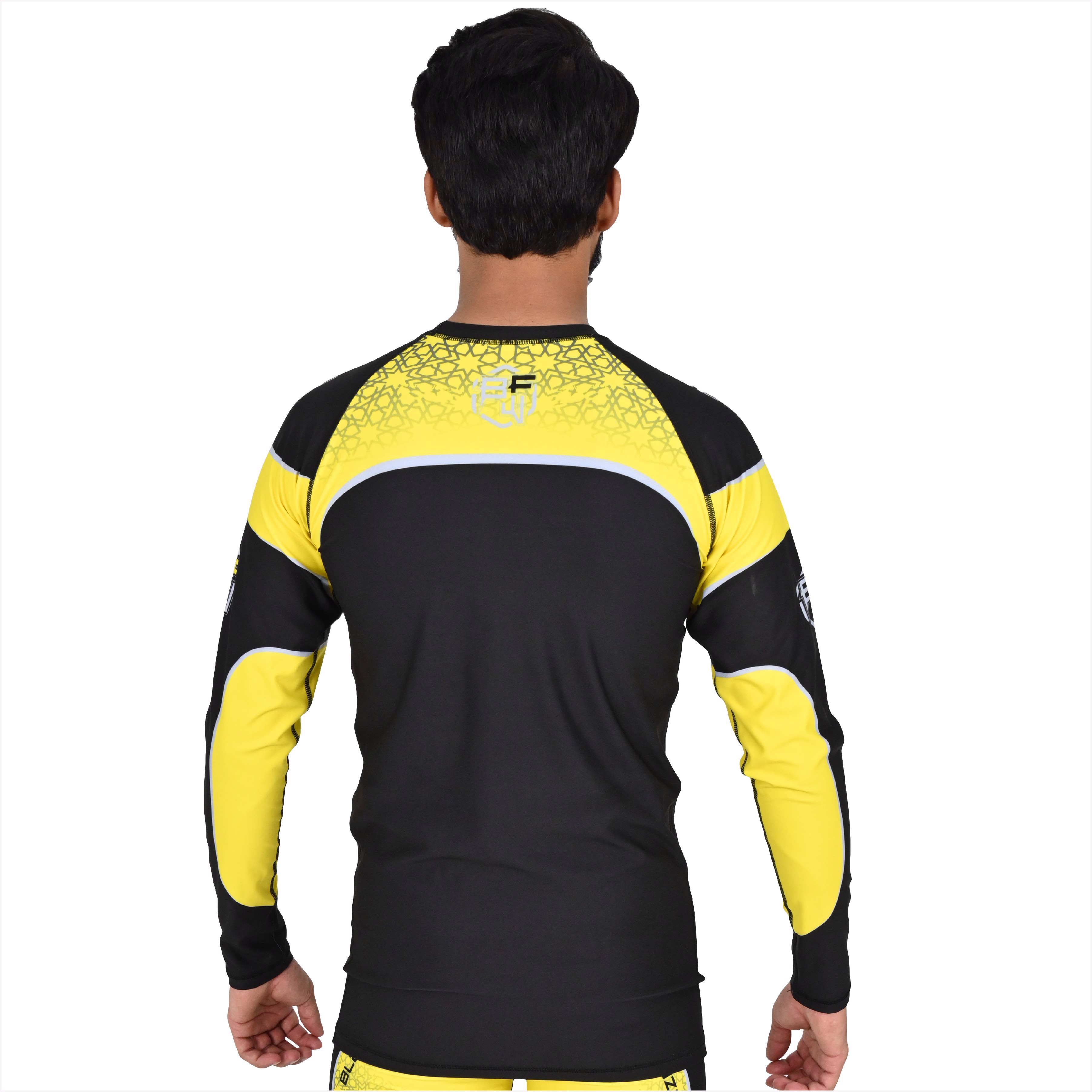 Customized MMA Rash Guard full Sleeve Rash Guard OEM Sublimation printed High Quality BJJ breathable - view 3