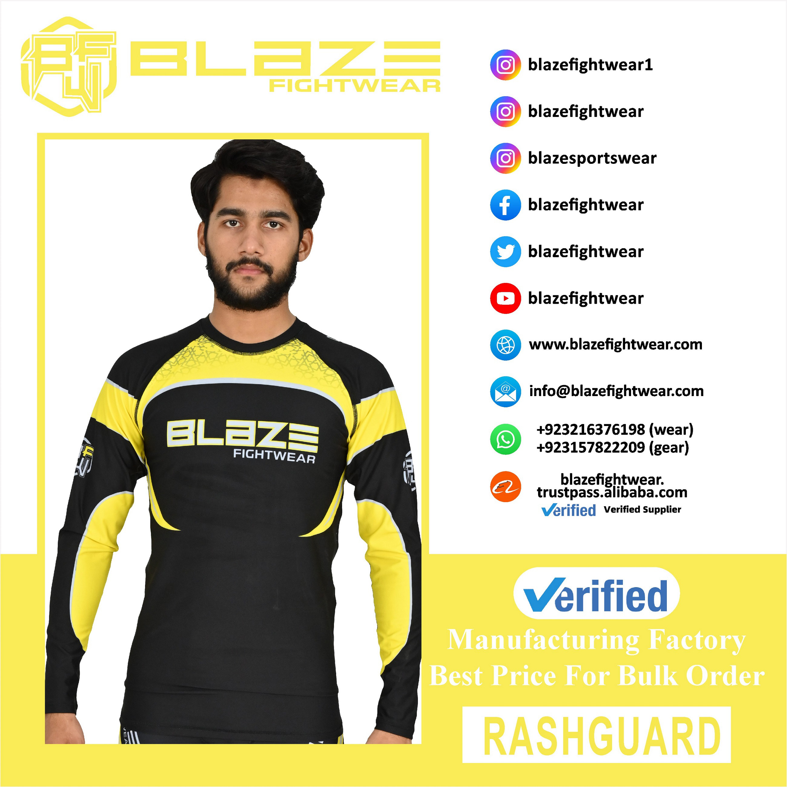 Customized MMA Rash Guard full Sleeve Rash Guard OEM Sublimation printed High Quality BJJ breathable - view 7