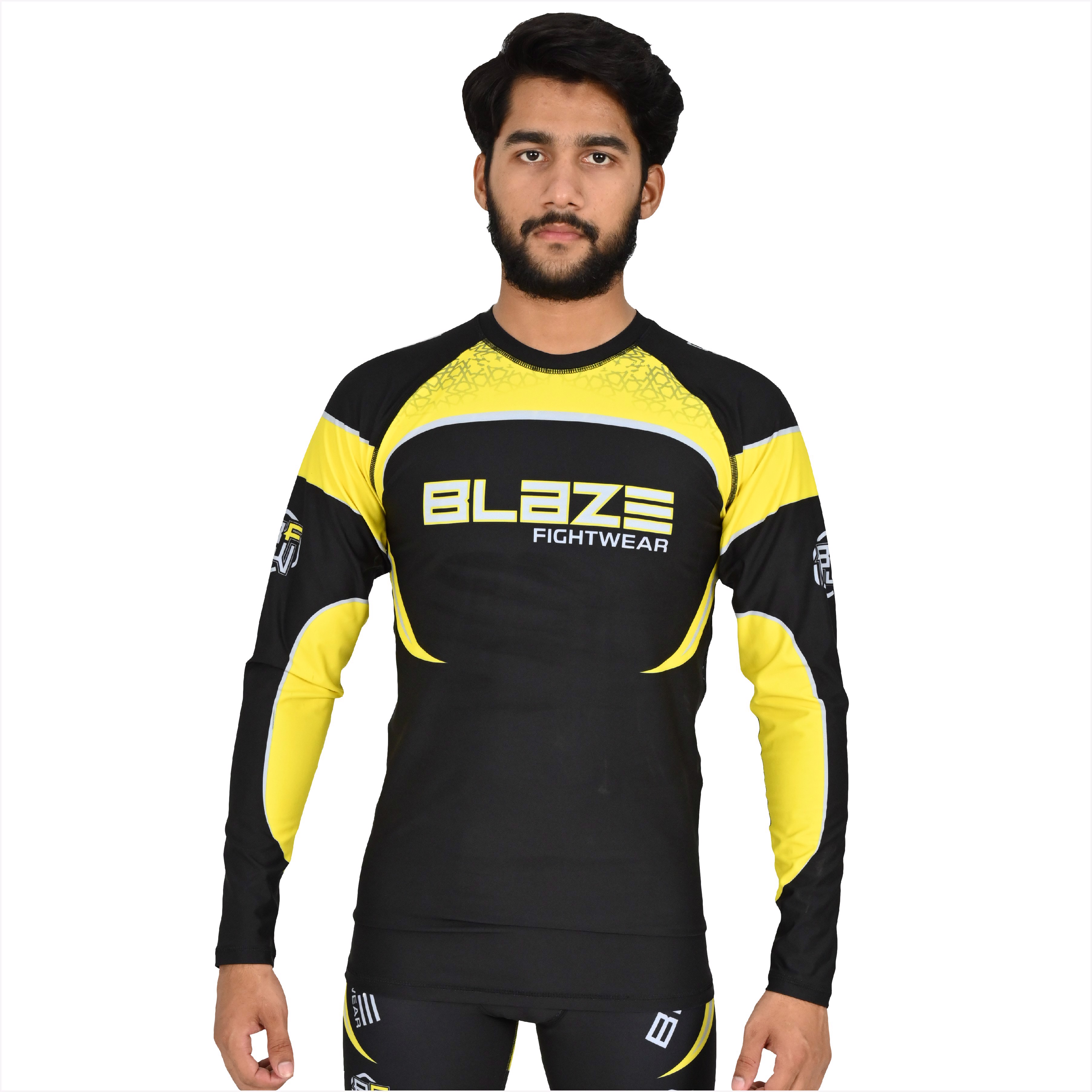 Customized MMA Rash Guard full Sleeve Rash Guard OEM Sublimation printed High Quality BJJ breathable - view 8