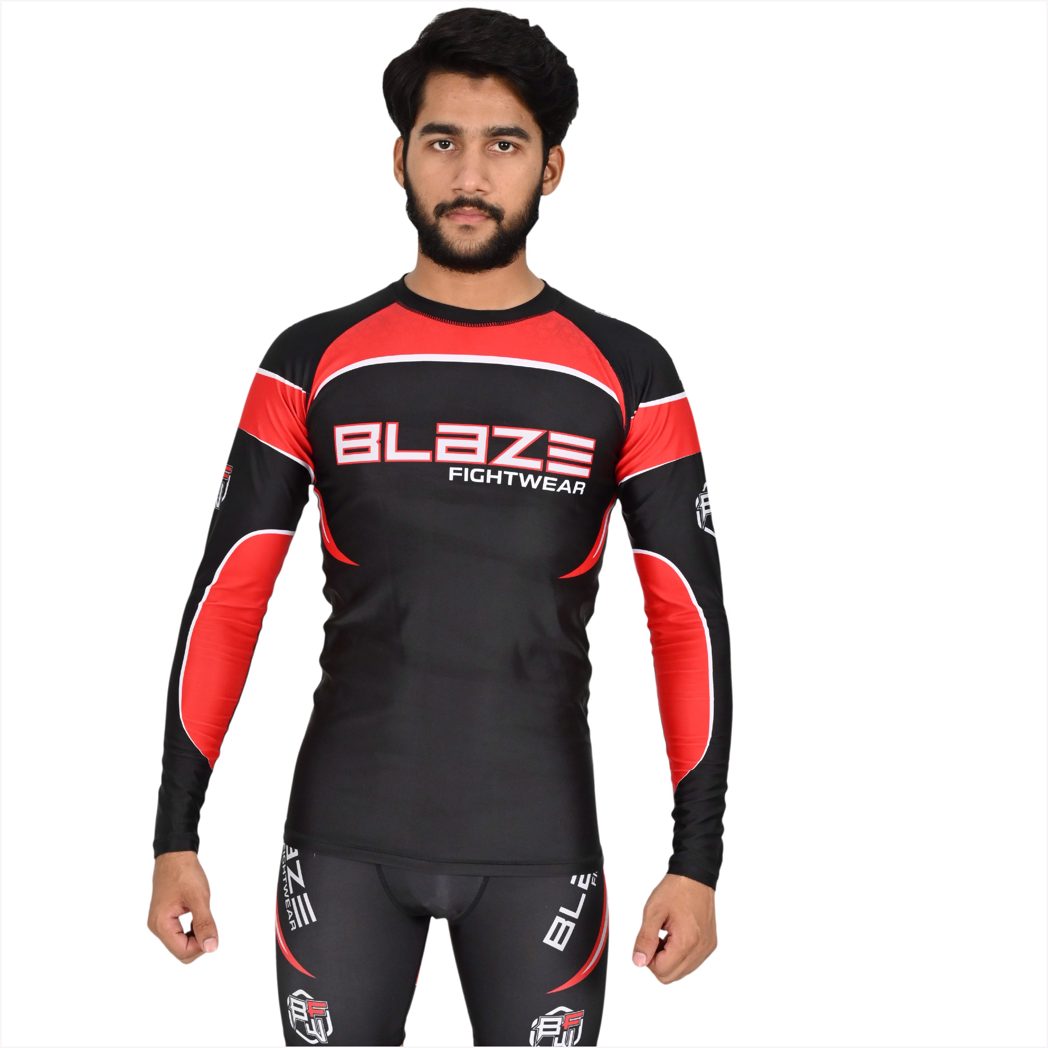 High Quality Custom Logo Rash guard Shirt Wholesale Custom Logo Fitness Swimming Shirts Printed  - view 4