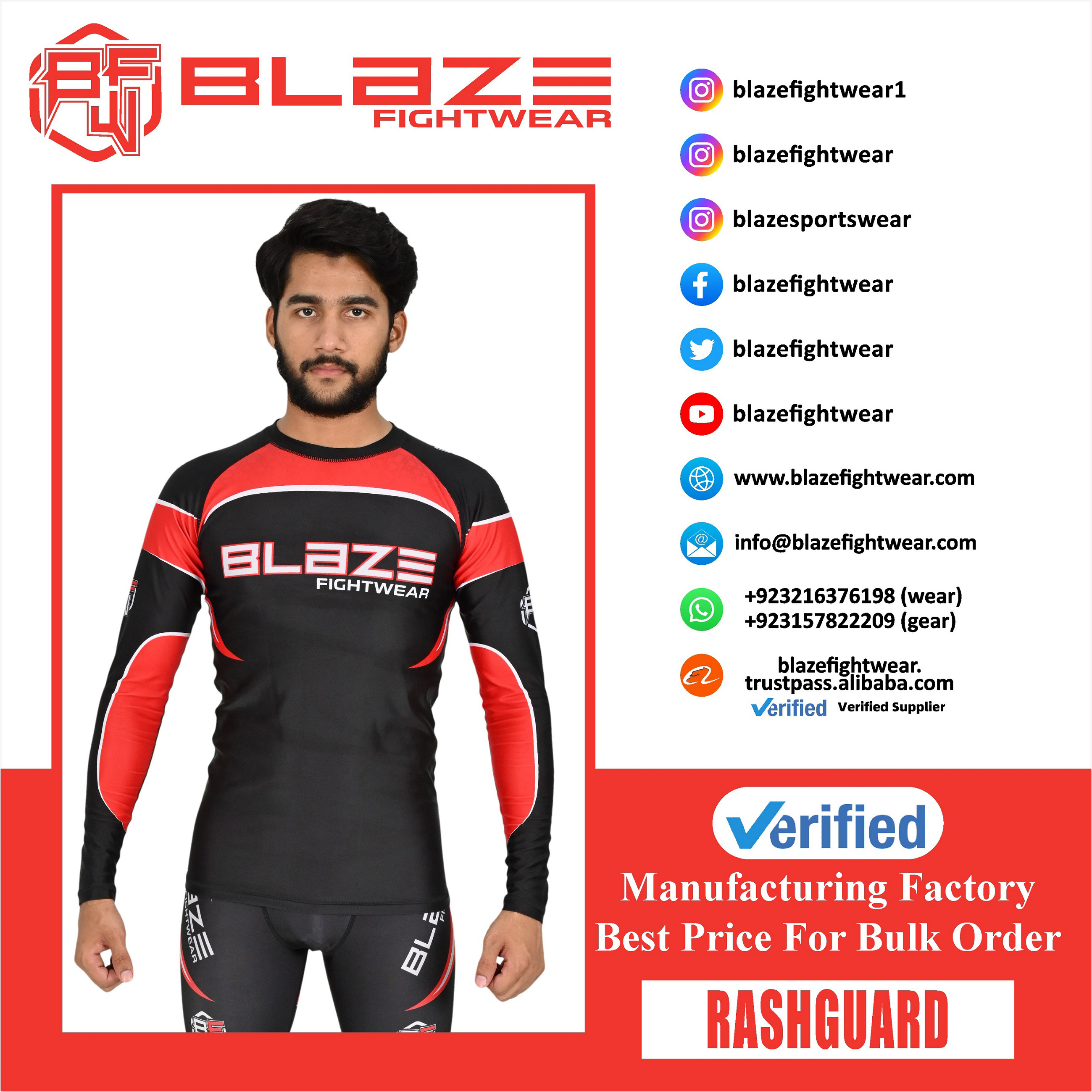 High Quality Custom Logo Rash guard Shirt Wholesale Custom Logo Fitness Swimming Shirts Printed  - view 7