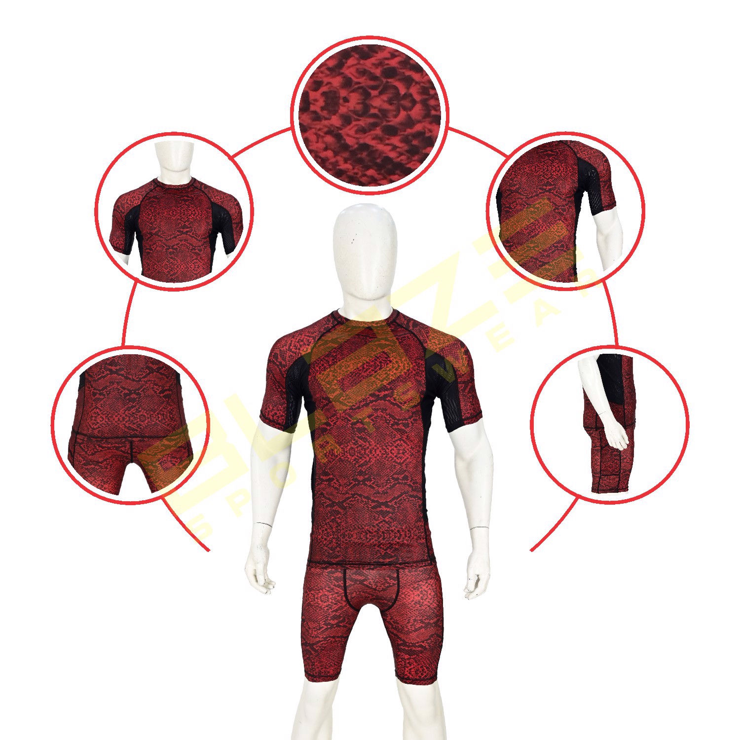 MMA Rash Guard full Sleeve Rash Guard OEM Sublimation printed High Quality BJJ Rash guard - view 6