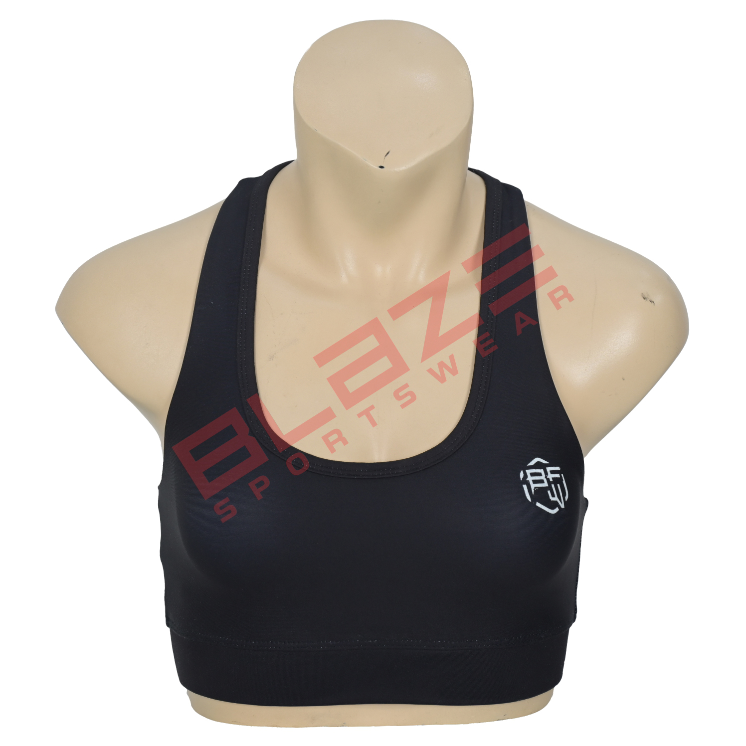 customized digital sublimation sports bra workout fitness wear racer back light weight breathable - view 9
