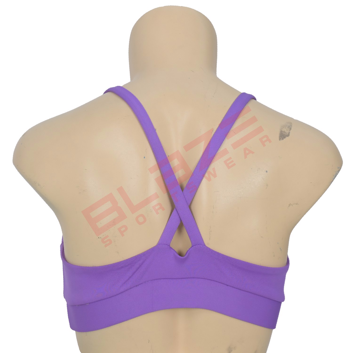 Customized Digital Print Sports Bra Lightweight and Breathable Quick Dry and Anti-Bacterial - view 2