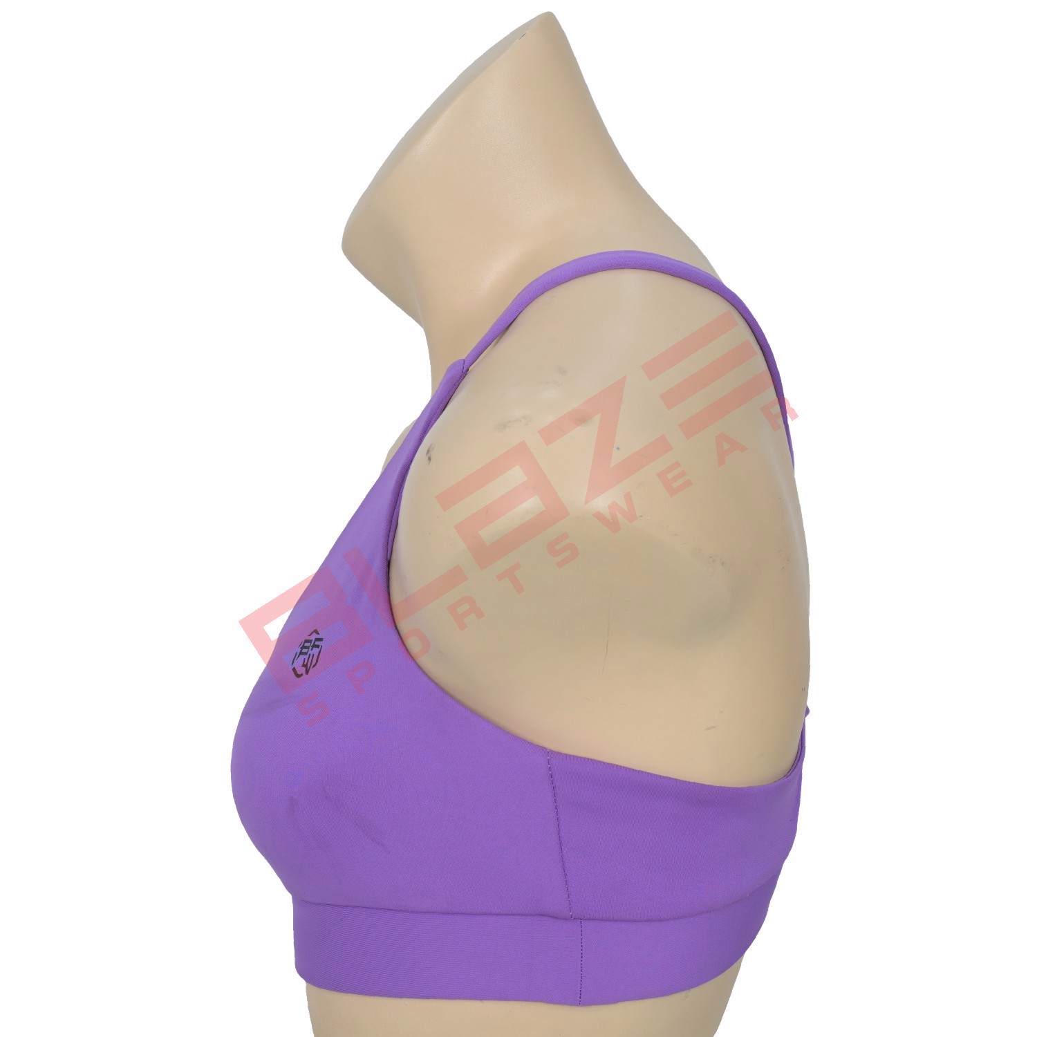 Customized Digital Print Sports Bra Lightweight and Breathable Quick Dry and Anti-Bacterial - view 4