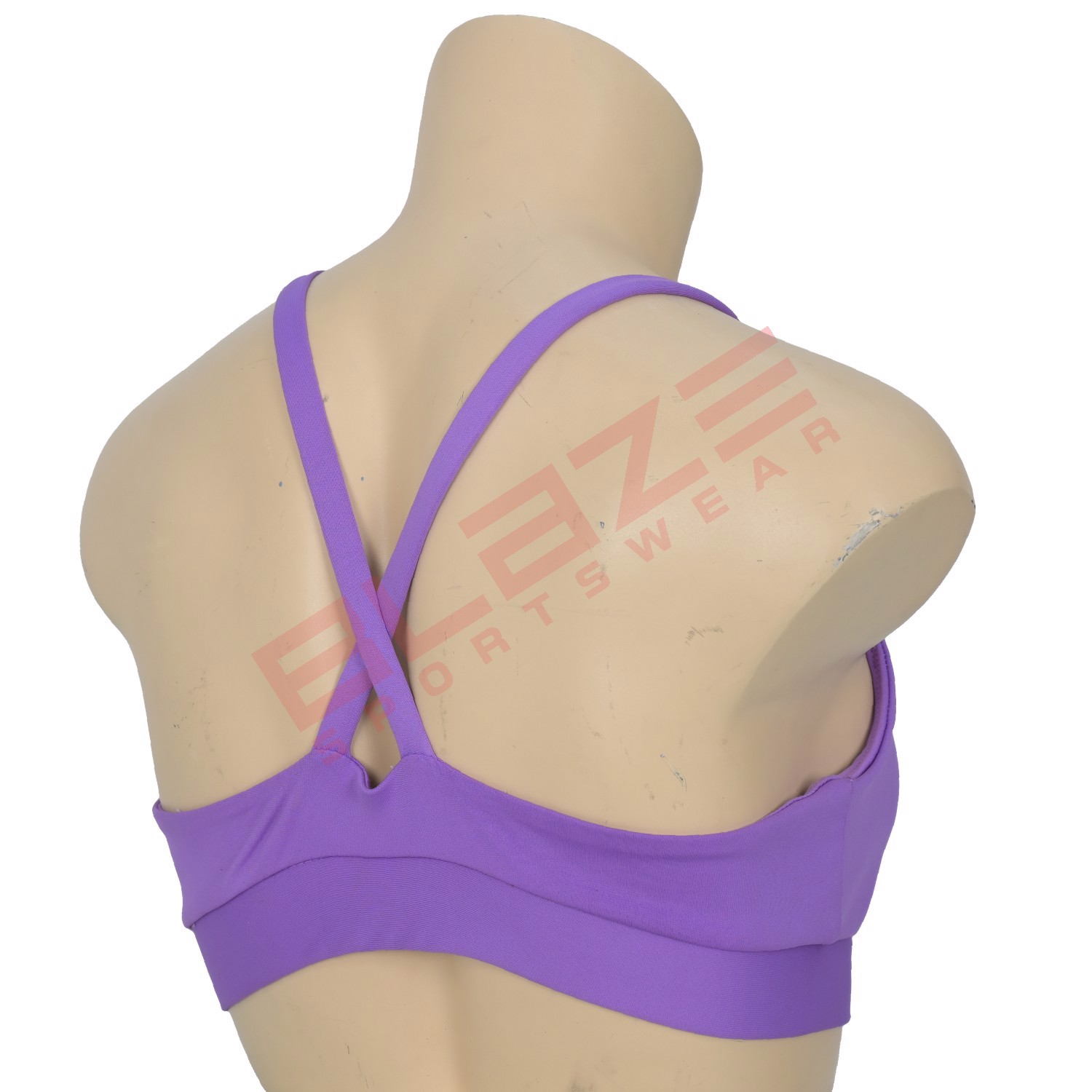 Customized Digital Print Sports Bra Lightweight and Breathable Quick Dry and Anti-Bacterial - view 5