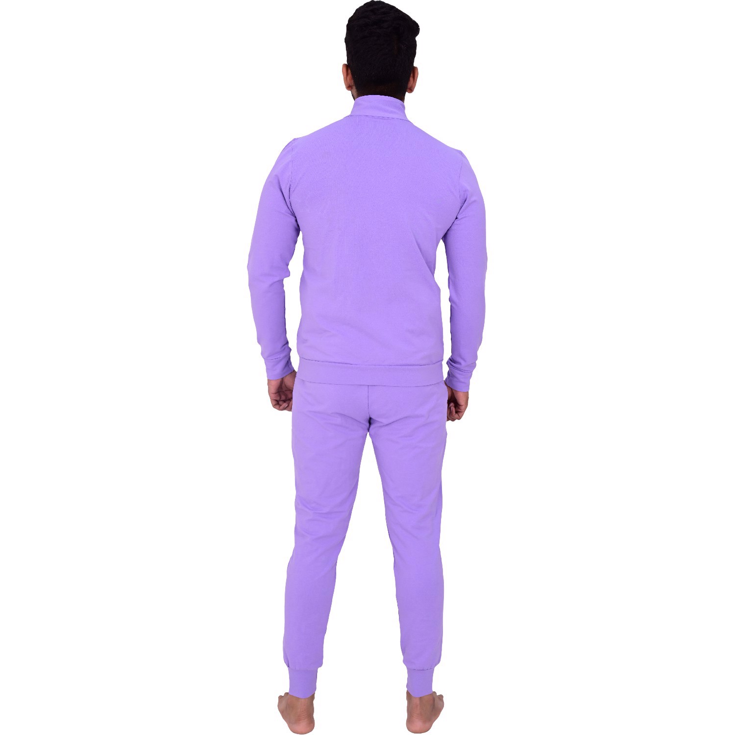Custom Design Men's Knitted Tracksuit Sublimation Fashion Slim Fit with Embroidered Print OEM  - view 15