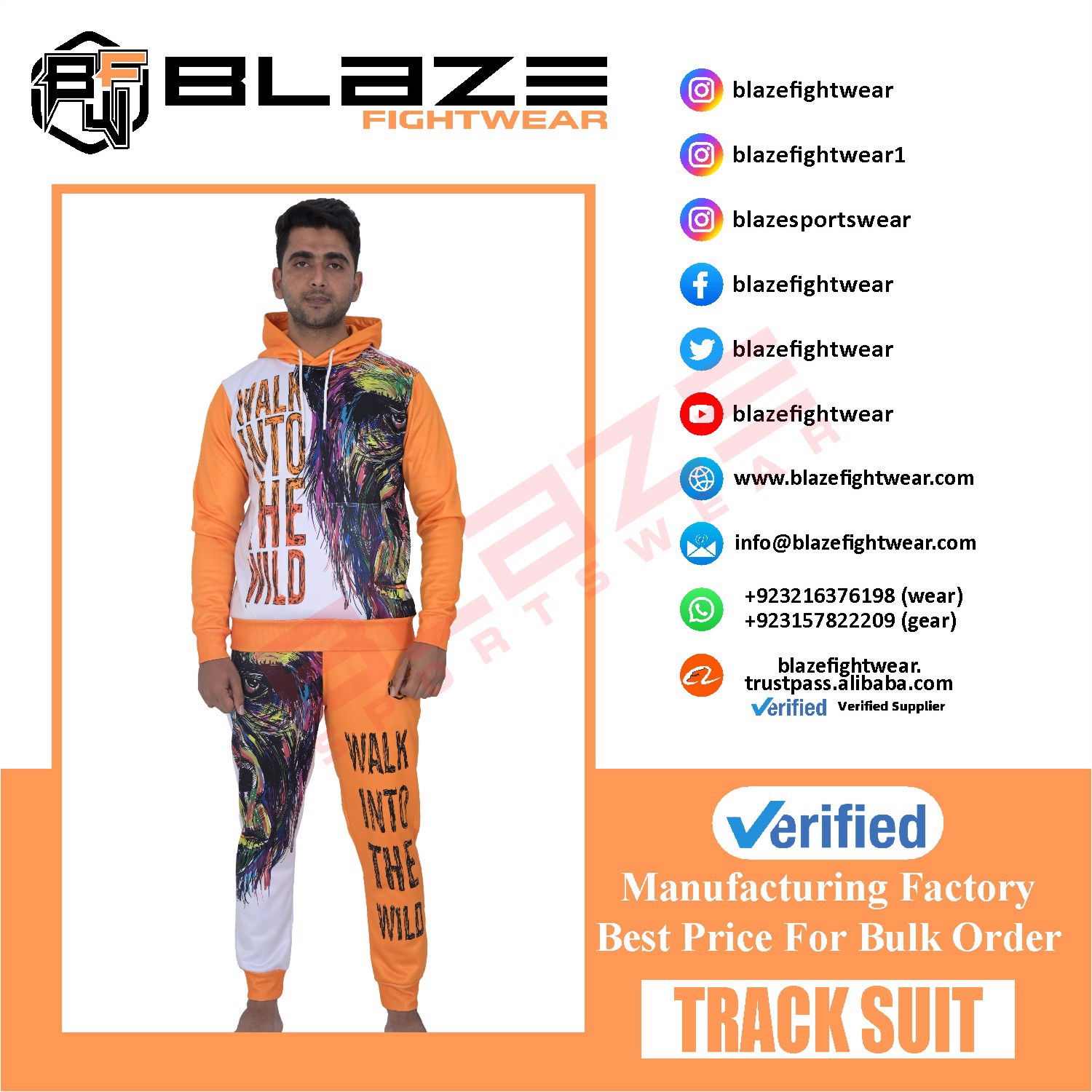 Custom Design Men's Knitted Tracksuit Sublimation Fashion Slim Fit with Embroidered Print OEM  - view 17