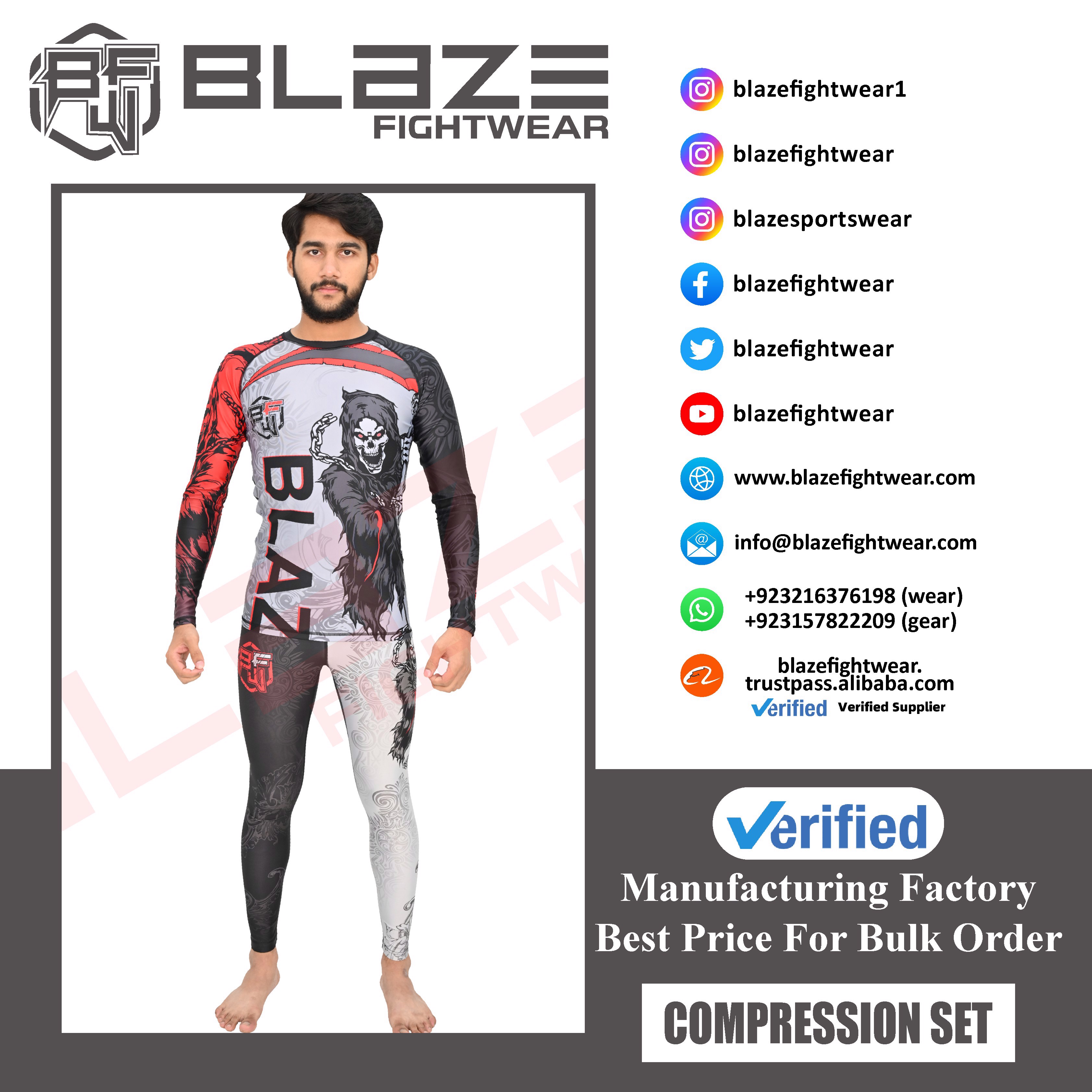 Custom design rashguard Compression uniforms  Lightweight training set compresseion pant biker - view 7