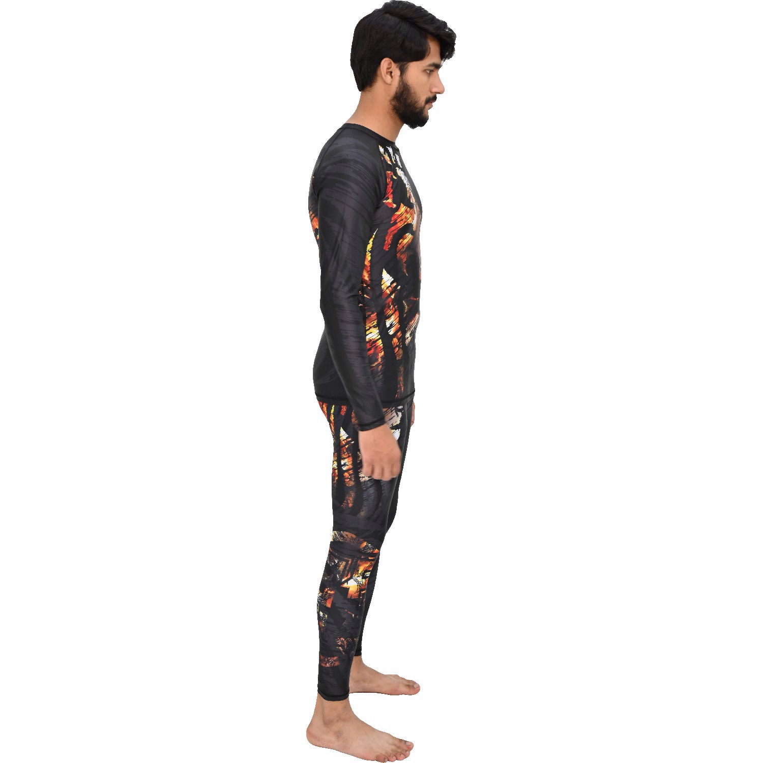 Customized rashguard Compression uniforms  Lightweight training set compresseionpant biker bjj 