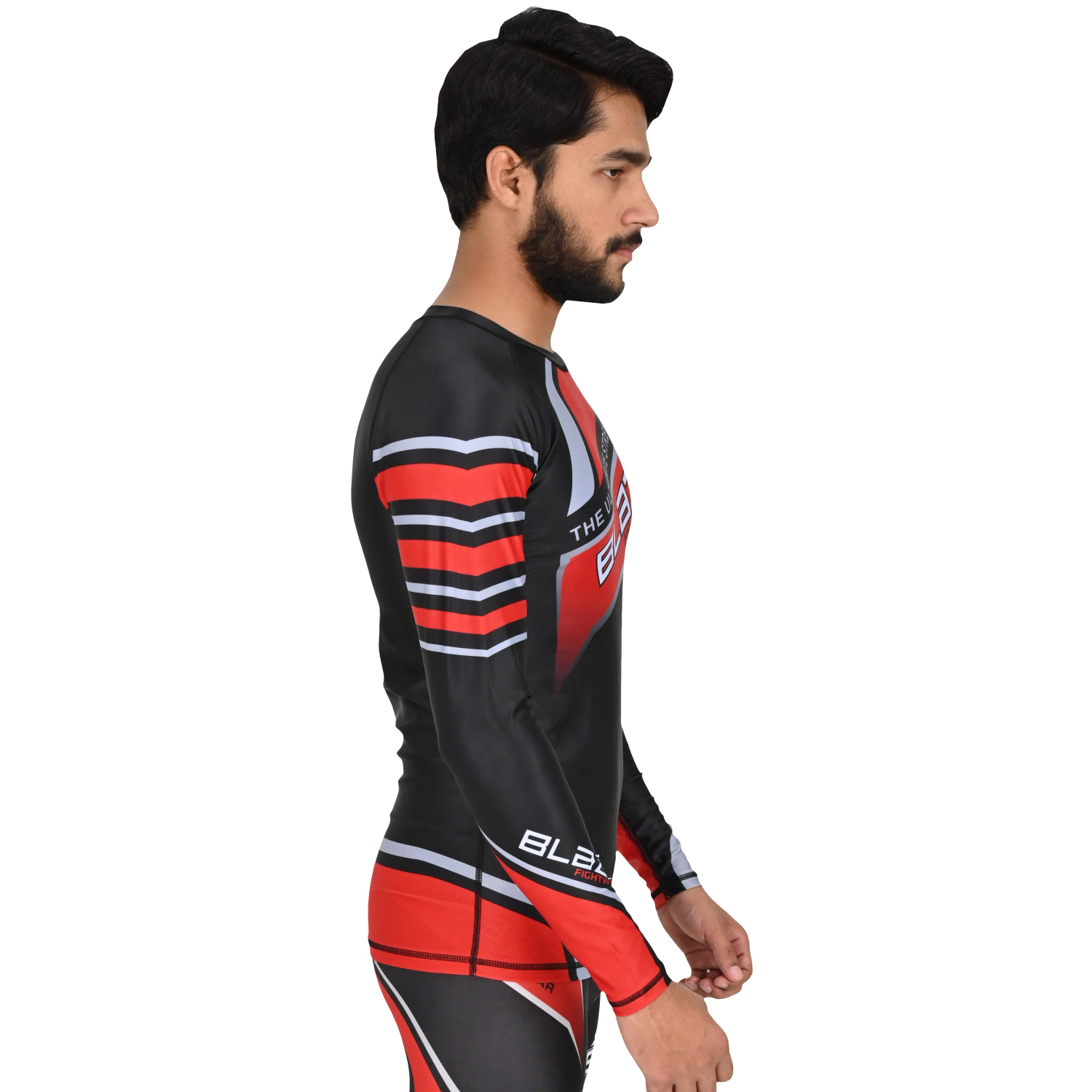 MMA Rash Guard full Sleeve Rash Guard OEM Sublimation printed High Quality BJJ Rash guard breathable - view 4