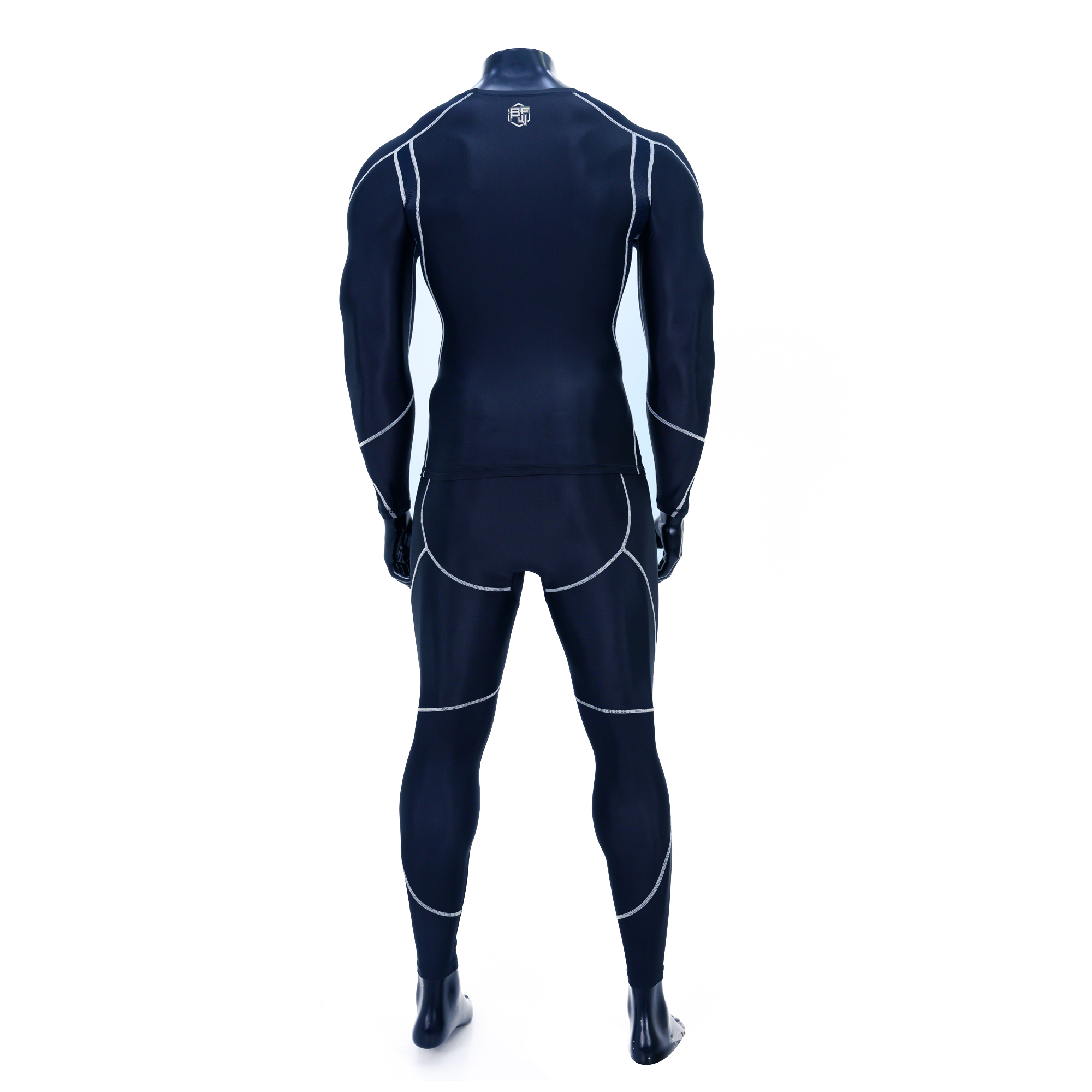 Wholesale mma compression uniform bjj base layer set running workout uniform - view 6