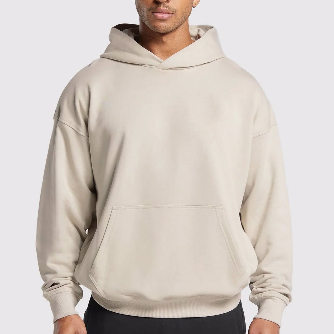Build Your Brand: Blank Wholesale WESTERN HOODIE Oversized & Drop Shoulder - view 8