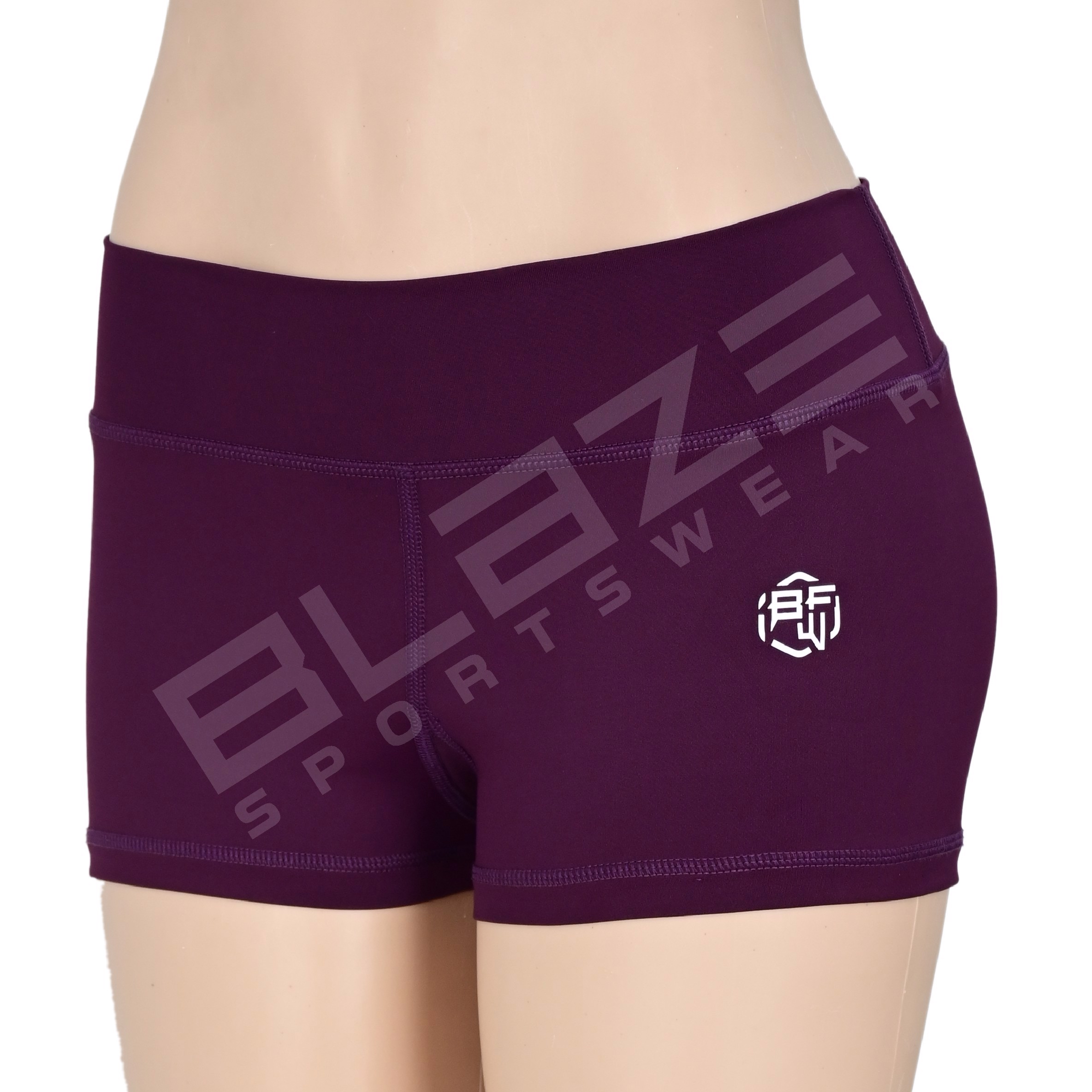 Customized Women's High Waist Biker Shorts Fitness Yoga Running Shorts Beach Booty Short Plus Size  - view 15