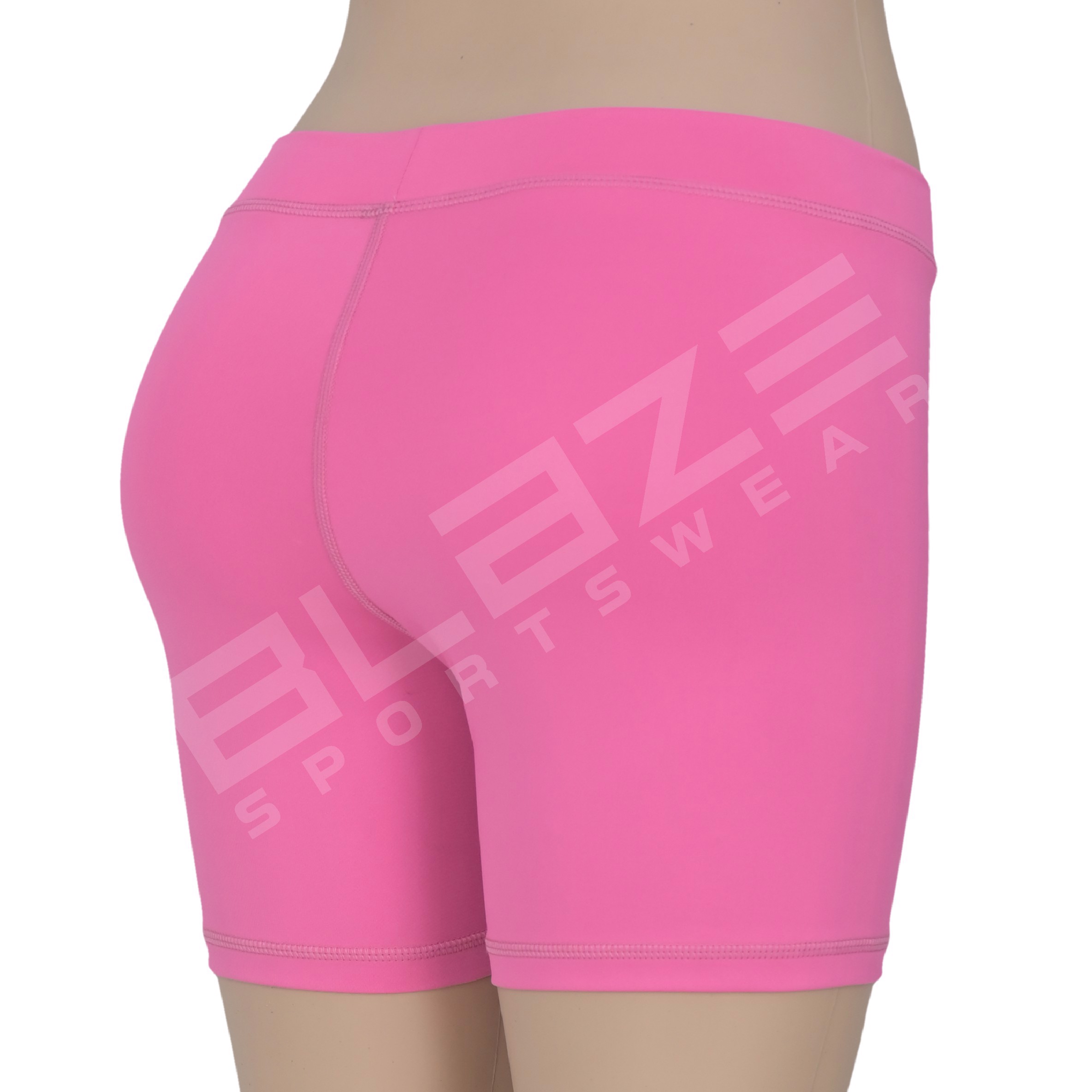 Customized Women's High Waist Biker Shorts Fitness Yoga Running Shorts Beach Booty Short Plus Size  - view 17