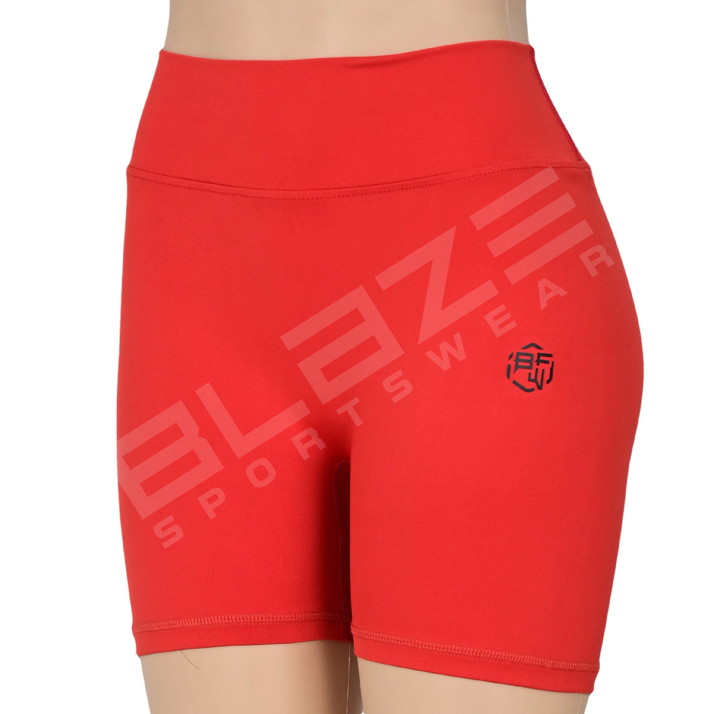 Customized Women's High Waist Biker Shorts Fitness Yoga Running Shorts Beach Booty Short Plus Size  - view 19