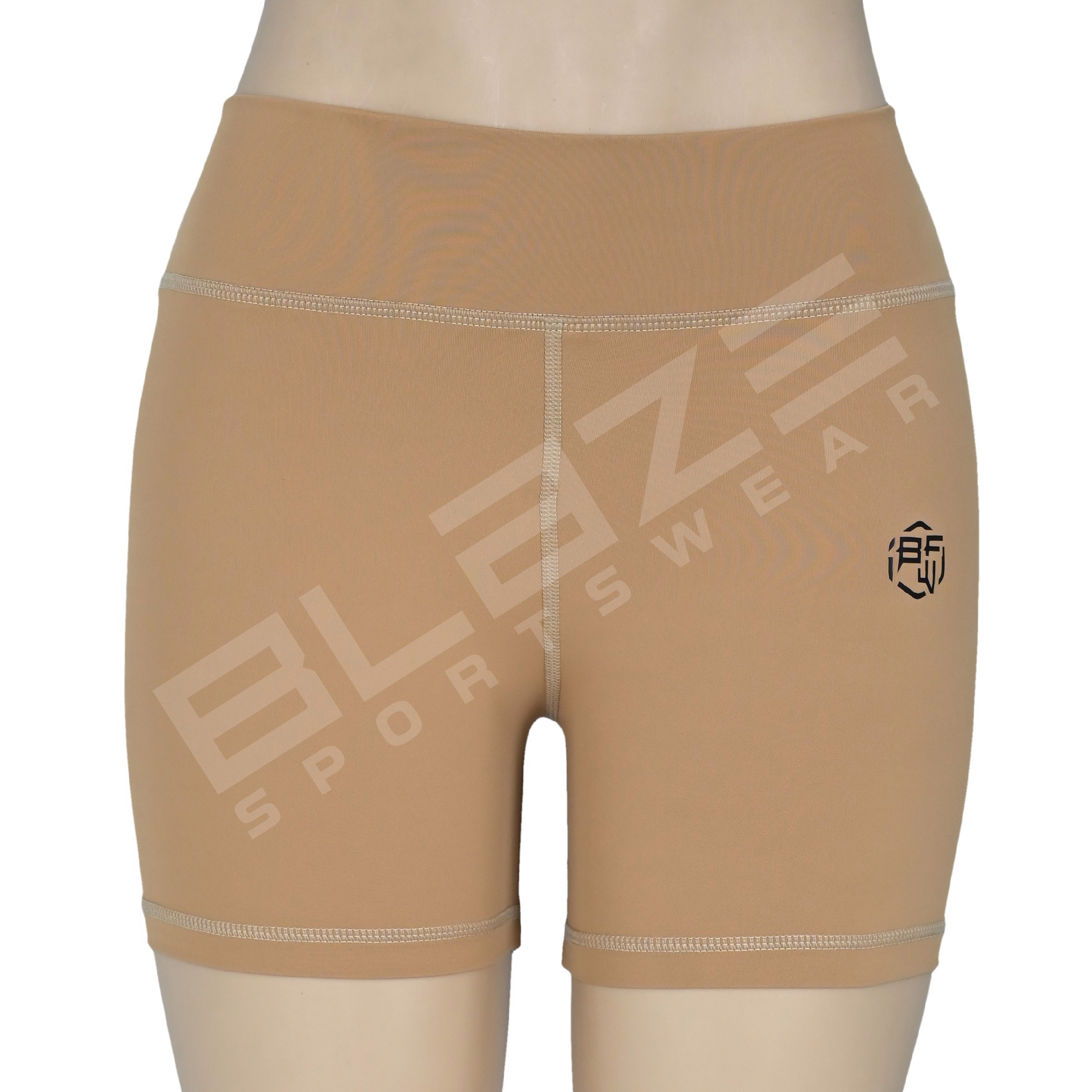 Customized Women's High Waist Biker Shorts Fitness Yoga Running Shorts Beach Booty Short Plus Size  - view 20