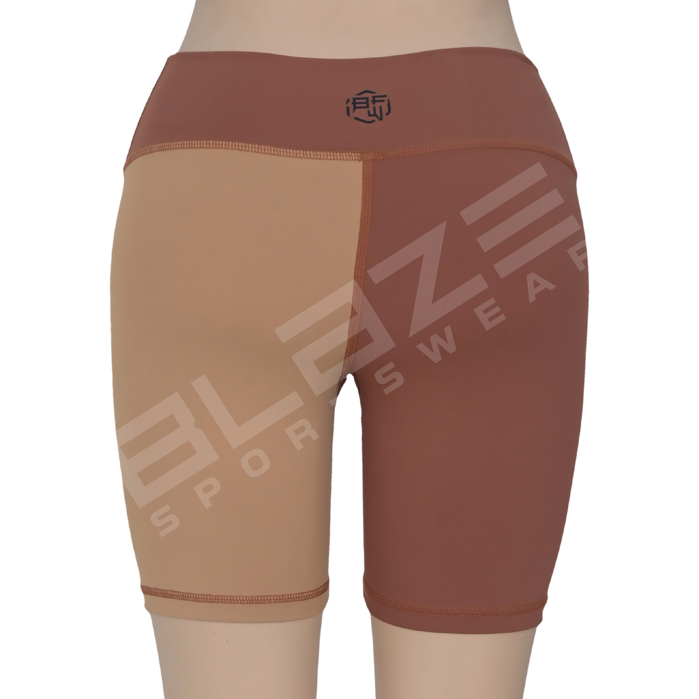 Tailor-made High Rise Yoga Booty Shorts Hot Pink High Rise Fitness Biker Shorts Plus Size Beach - view 4
