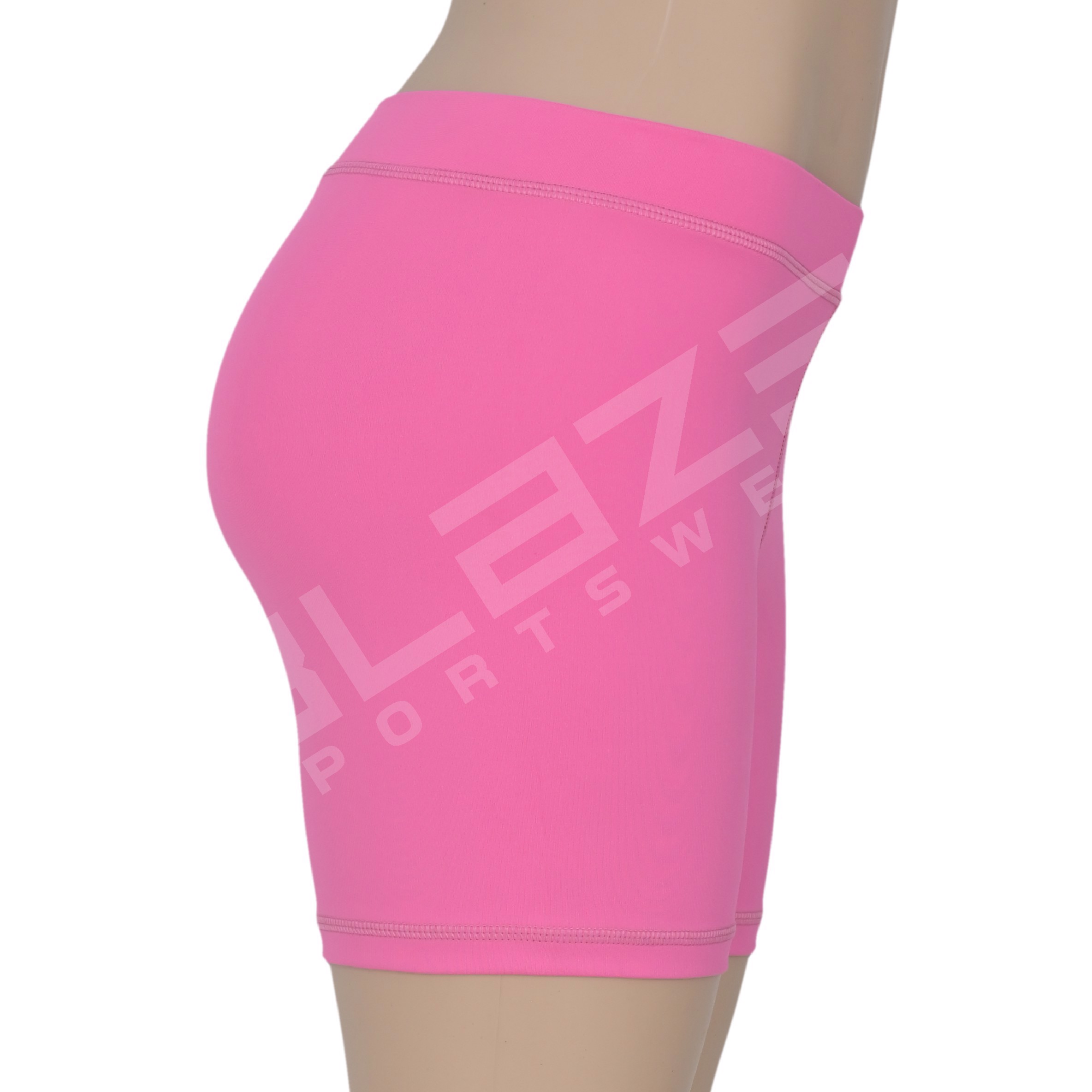 customized Women's booty Short High Waist Yoga fitness biker short beach booty short plus size short - view 3