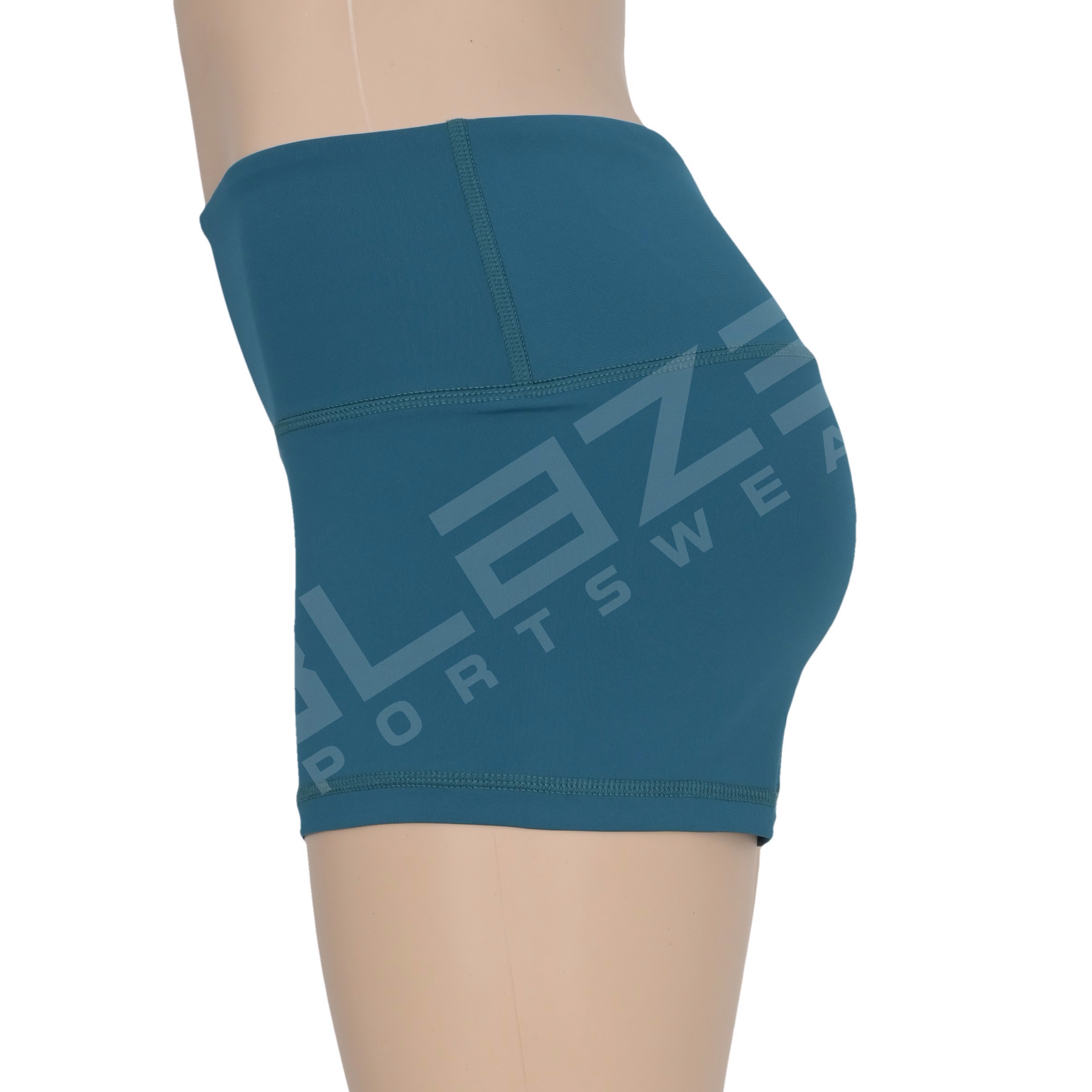 Customized High Rise Yoga Booty Shorts Hot Pant Fitness Biker Shorts Beach Gym Leggings in Plus Size