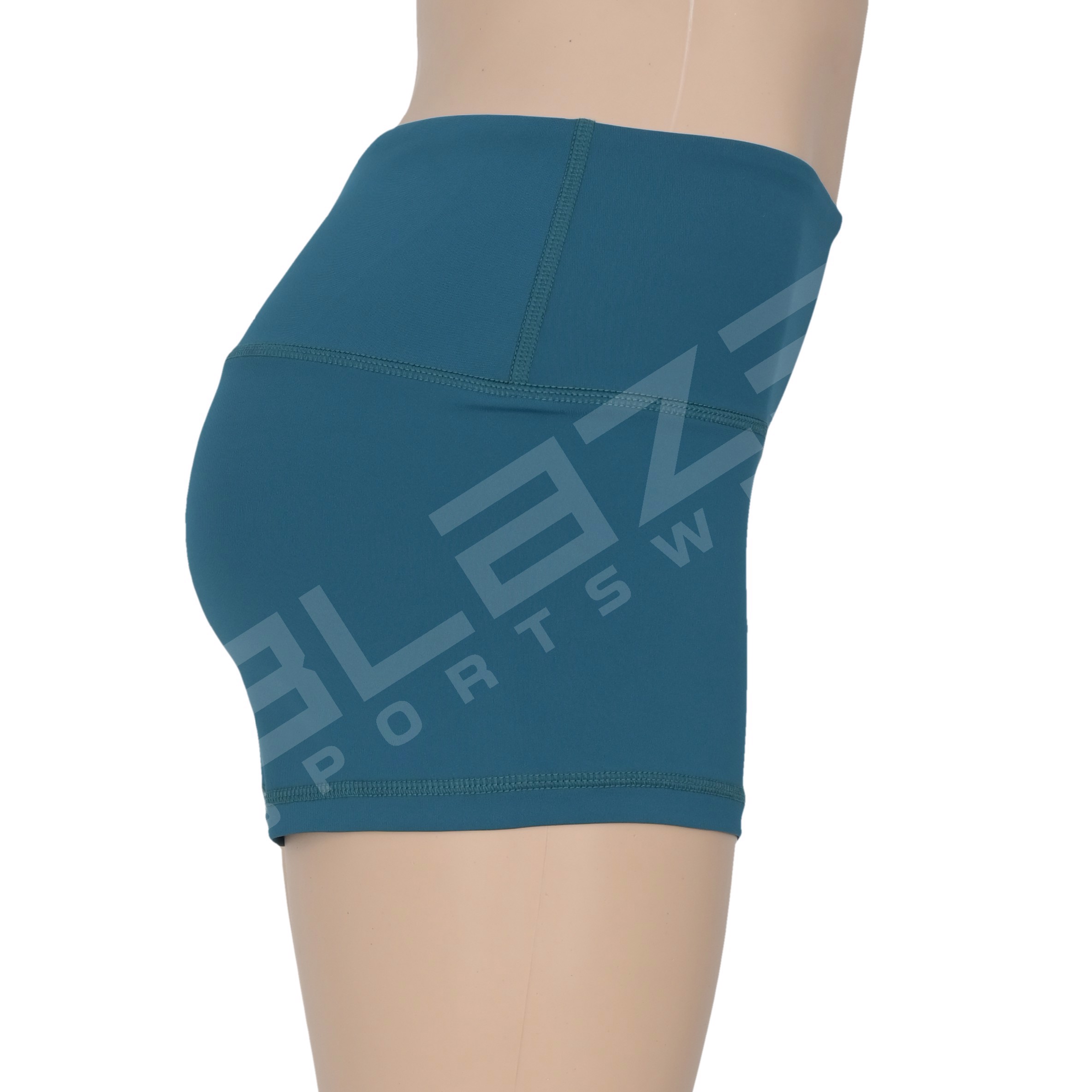 Customized High Rise Yoga Booty Shorts Hot Pant Fitness Biker Shorts Beach Gym Leggings in Plus Size - view 6