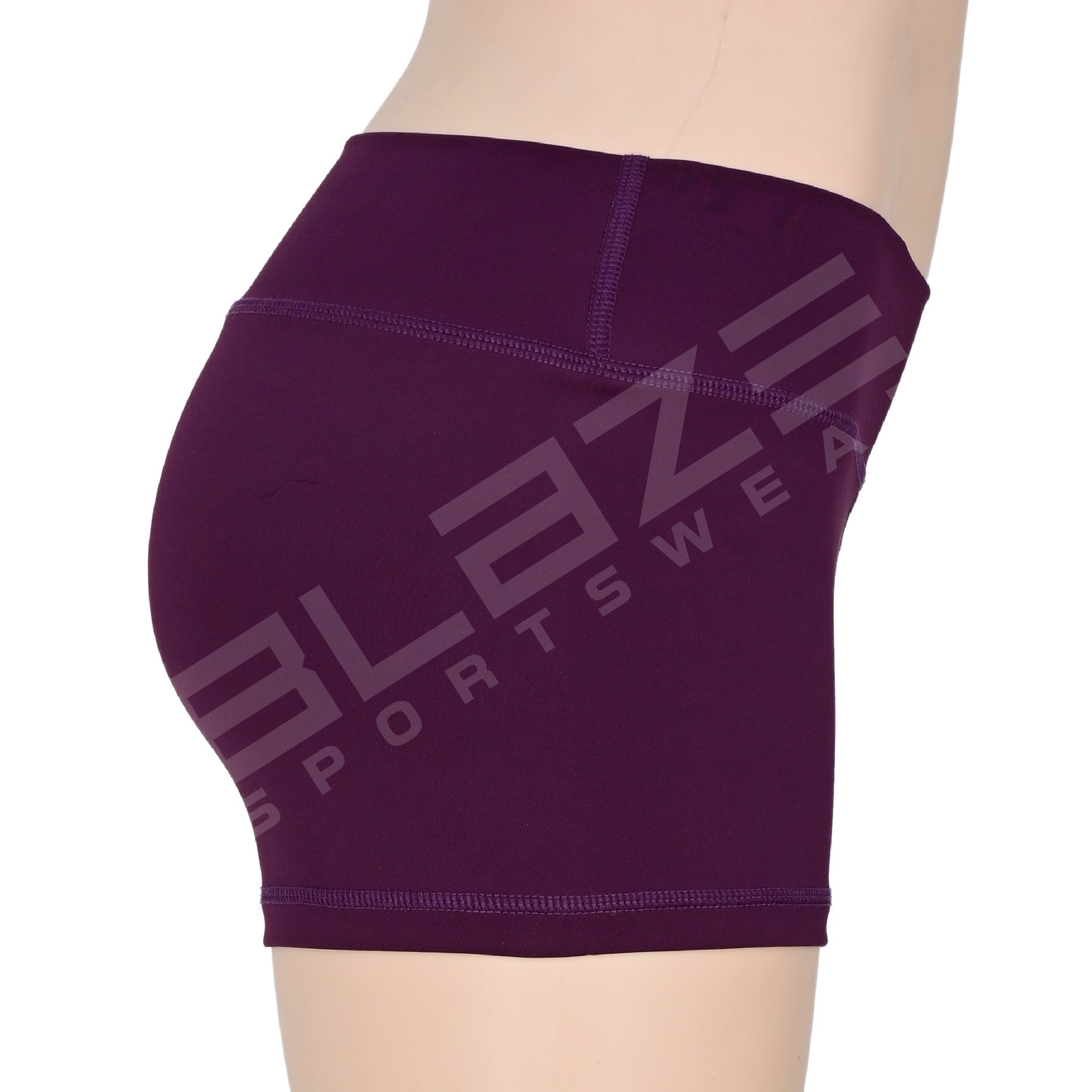 Tailor-made High Rise Yoga Booty Shorts Hot Pant Fitness Biker Beach Gym Leggings in Plus Size - view 3