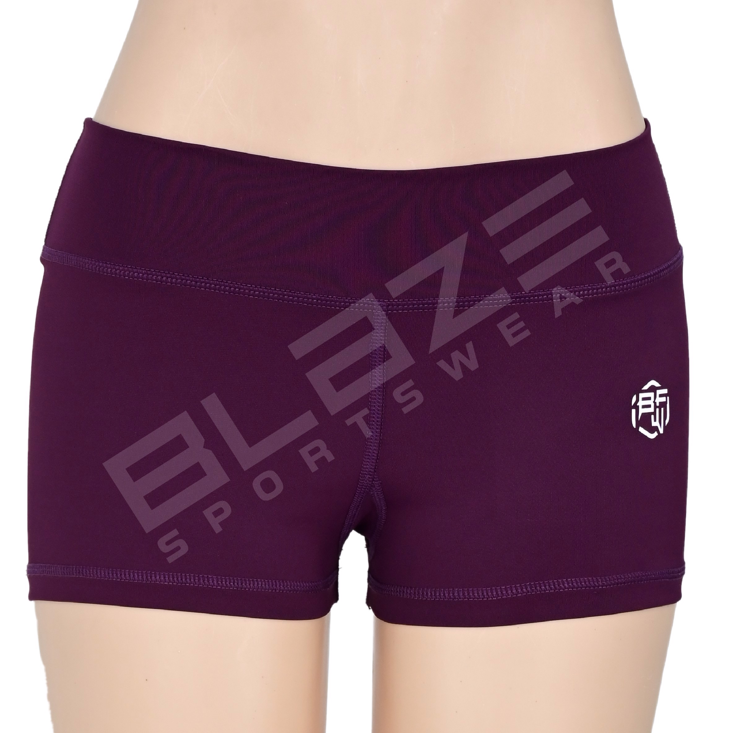 Tailor-made High Rise Yoga Booty Shorts Hot Pant Fitness Biker Beach Gym Leggings in Plus Size - view 6