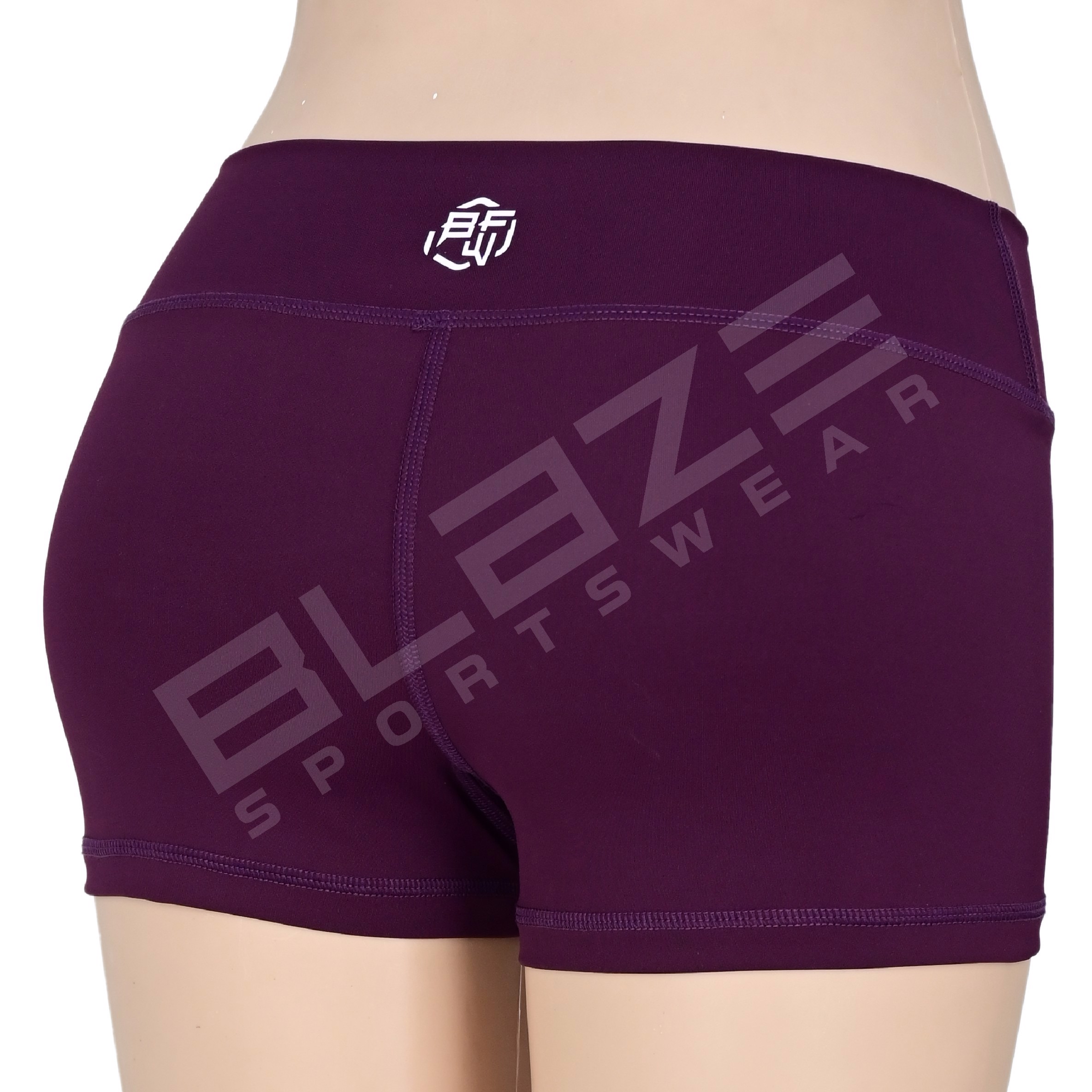 Tailor-made High Rise Yoga Booty Shorts Hot Pant Fitness Biker Beach Gym Leggings in Plus Size - view 7
