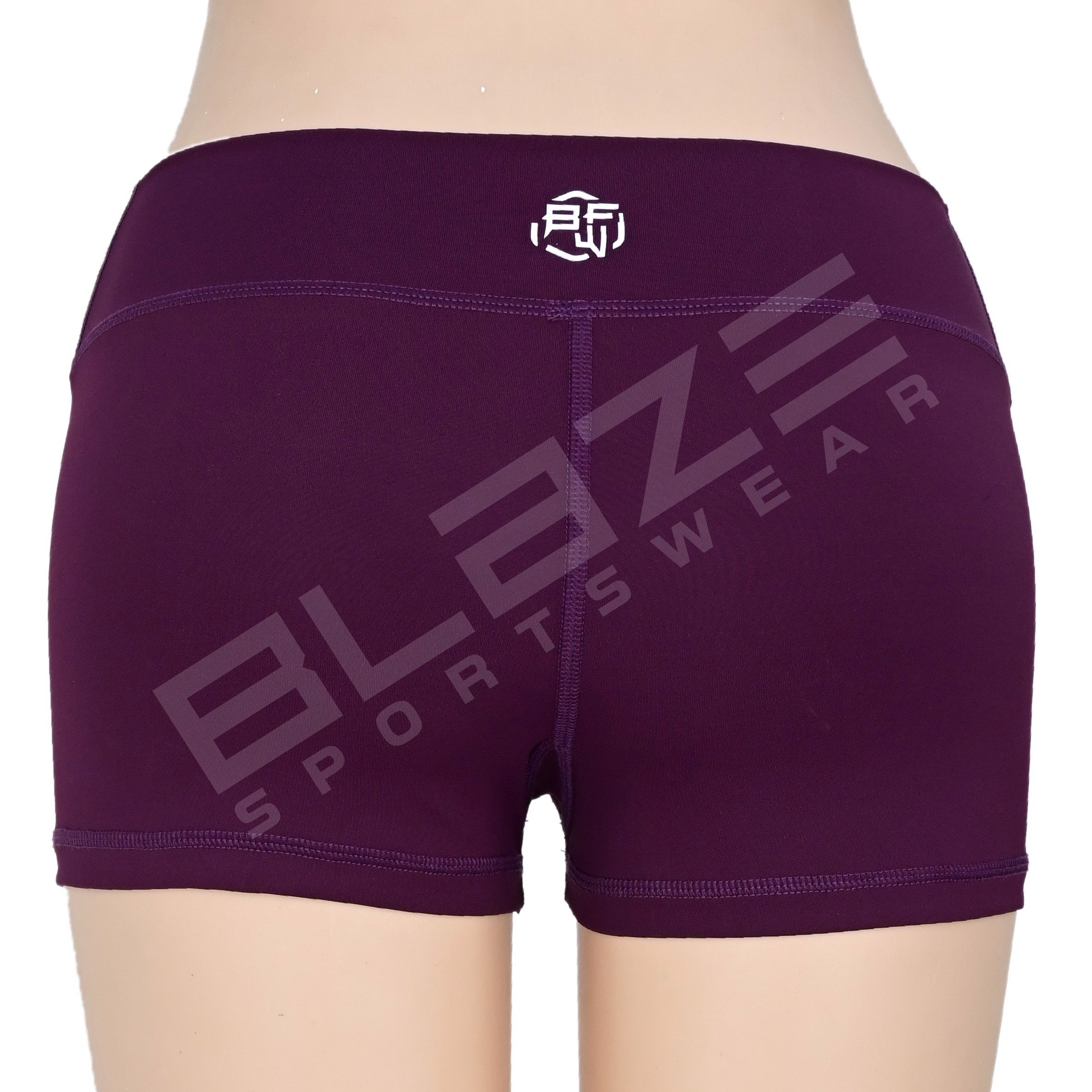 Tailor-made High Rise Yoga Booty Shorts Hot Pant Fitness Biker Beach Gym Leggings in Plus Size - view 8
